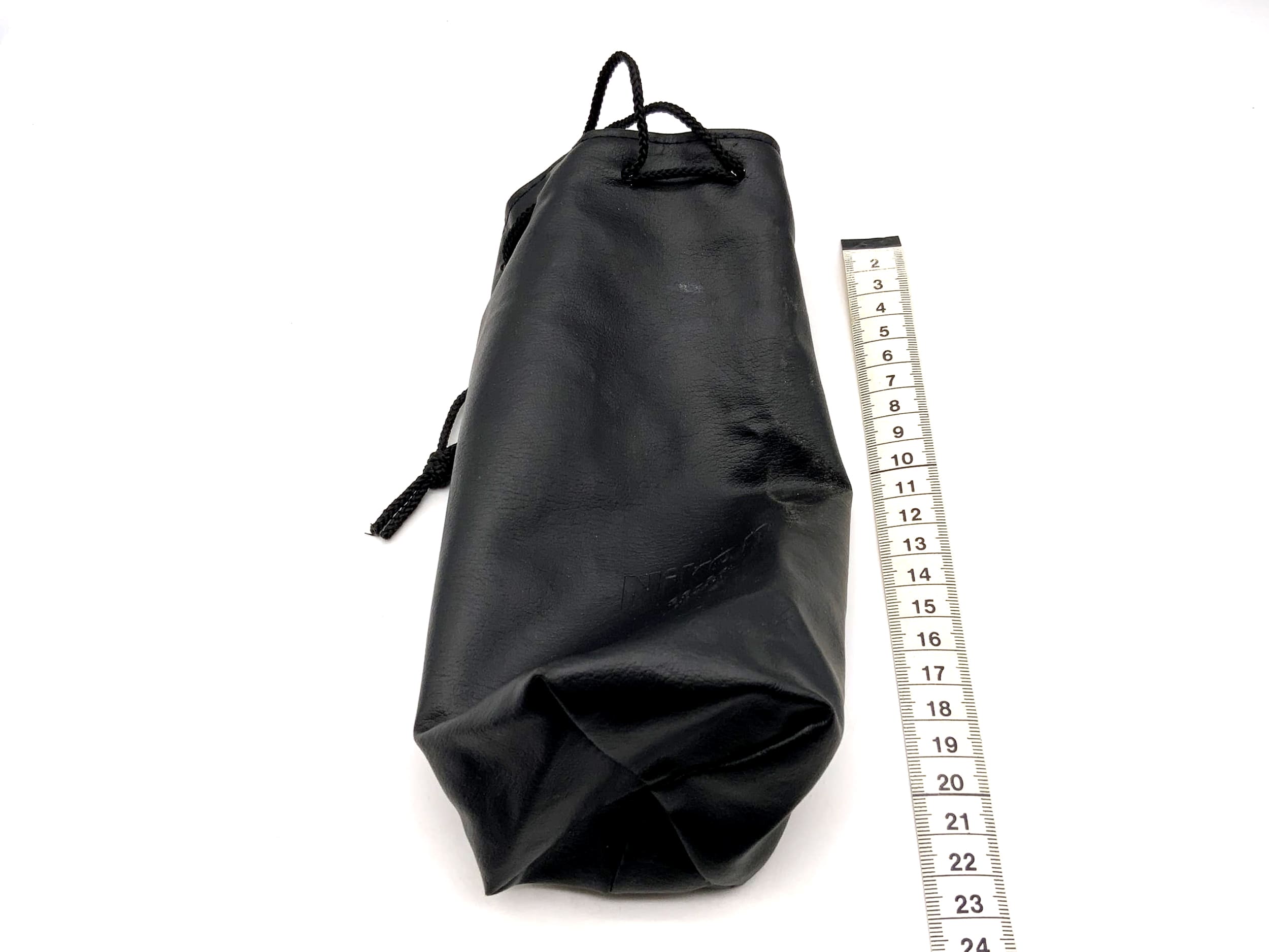 Étui en cuir noir Nikon, env. 20 x 8 cm, étui pour flash SS-24
