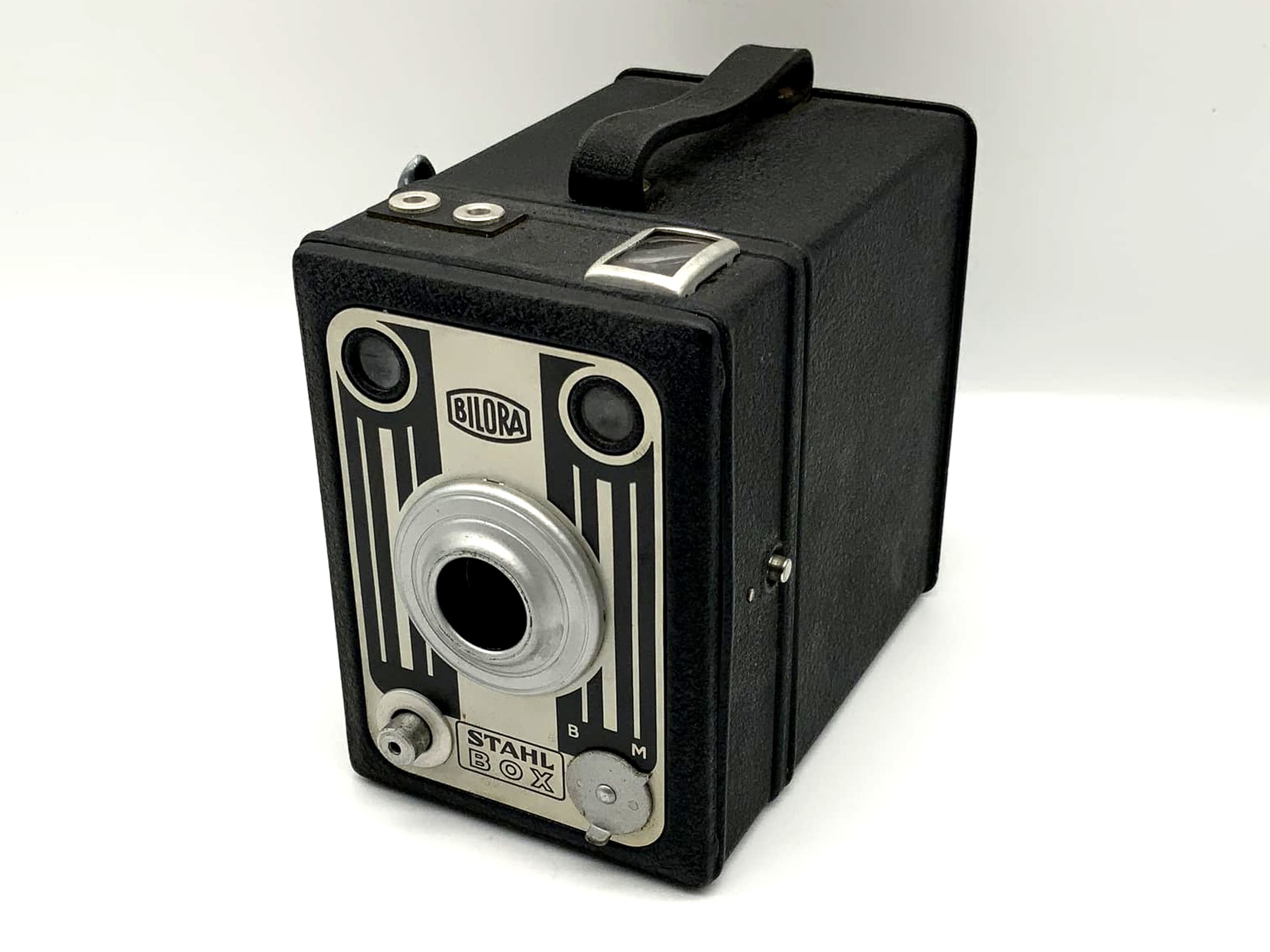 Appareil photo Bilora Stahl Box, pellicule analogique