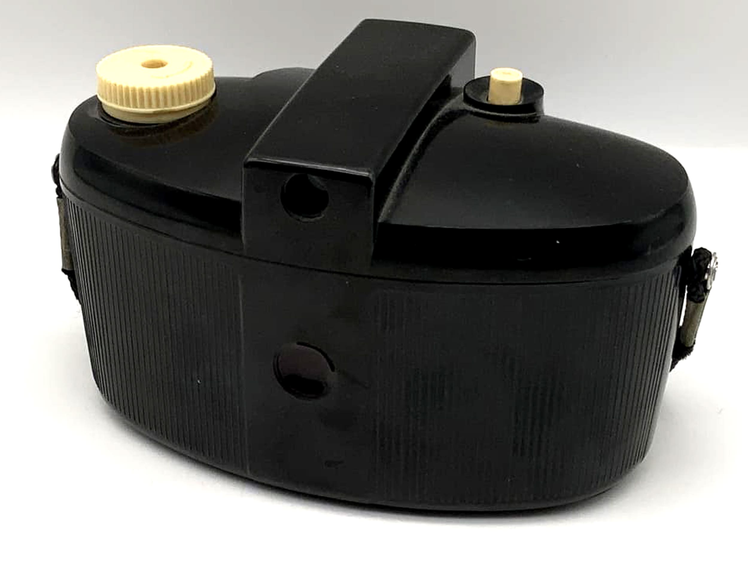 Appareil photo argentique Kodak Brownie 127, boîtier en bakélite, pellicule.