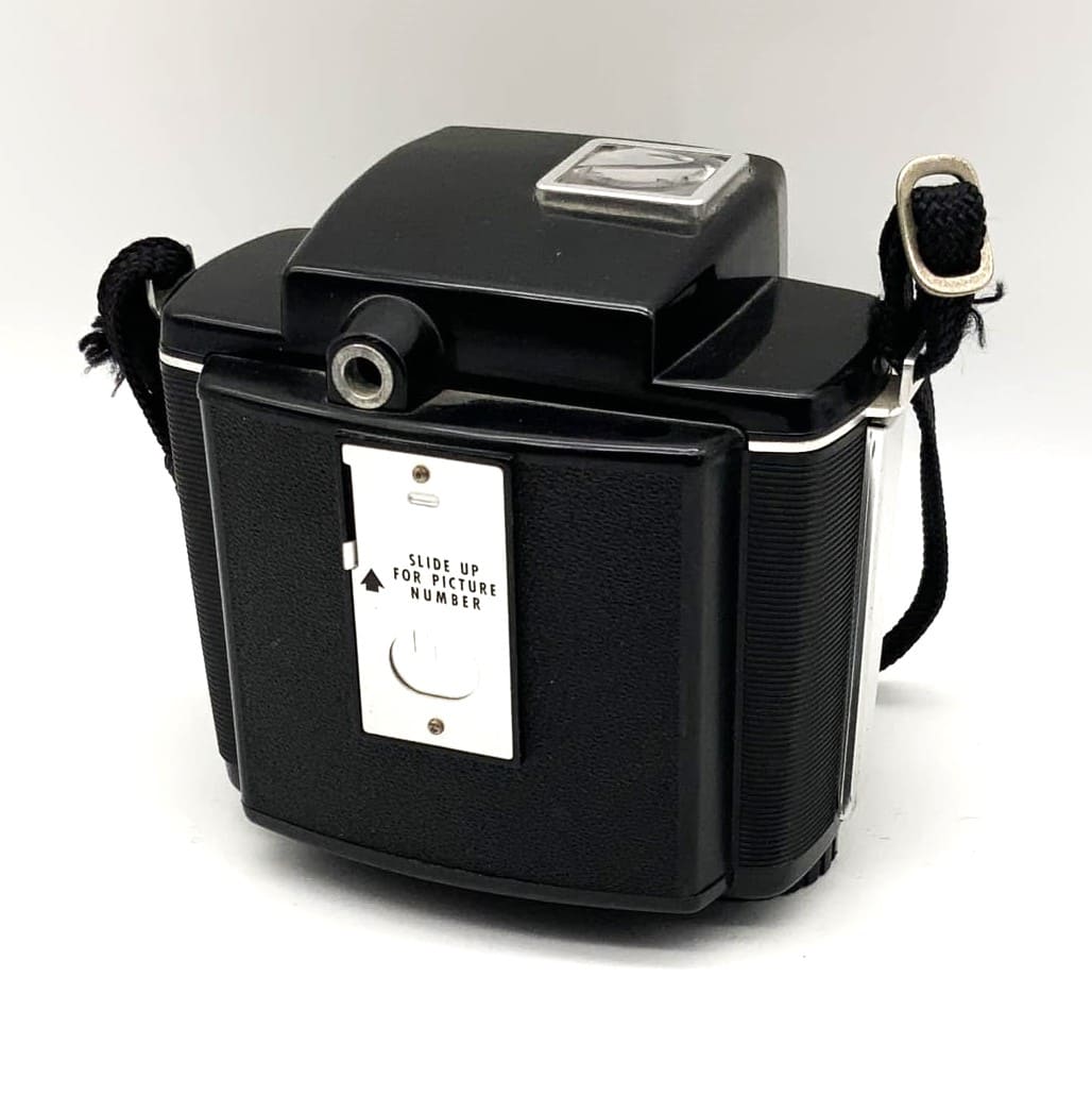 Appareil photo argentique Kodak Brownie Twin 20, boîtier en bakélite, rouleau de film