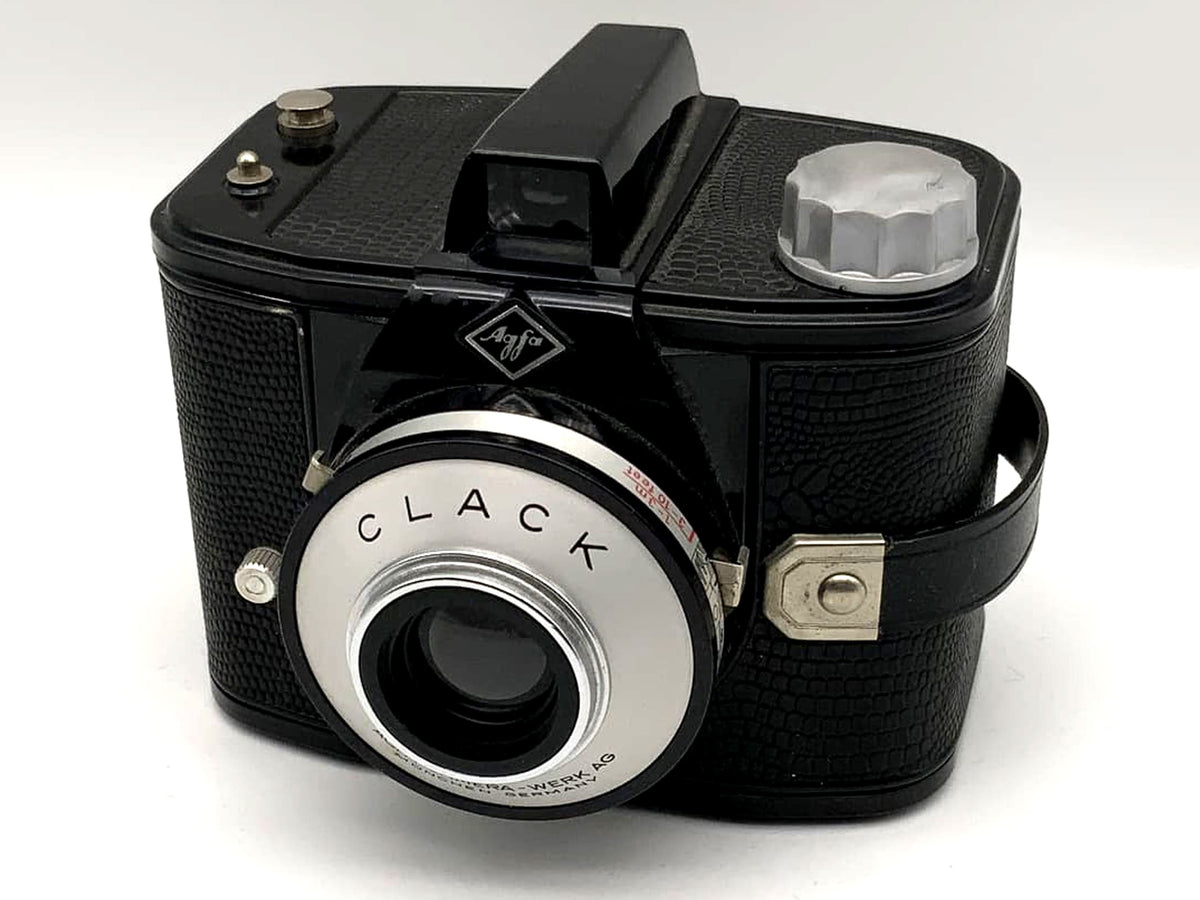 Appareil photo Agfa Clack box, film en rouleau, appareil photo argentique, format moyen 6x9, appareil photo vintage
