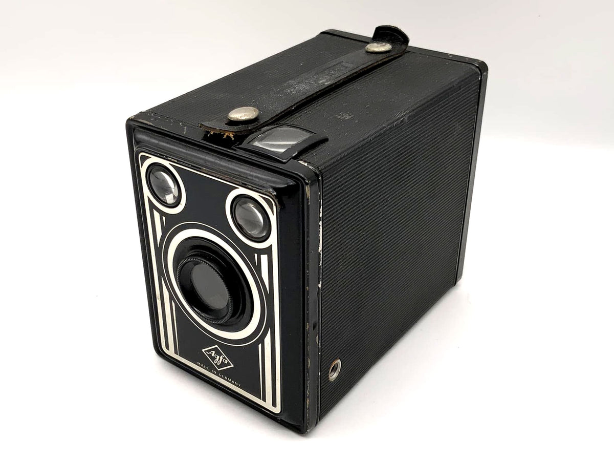Appareil photo Agfa Box, film en rouleau, appareil photo analogique