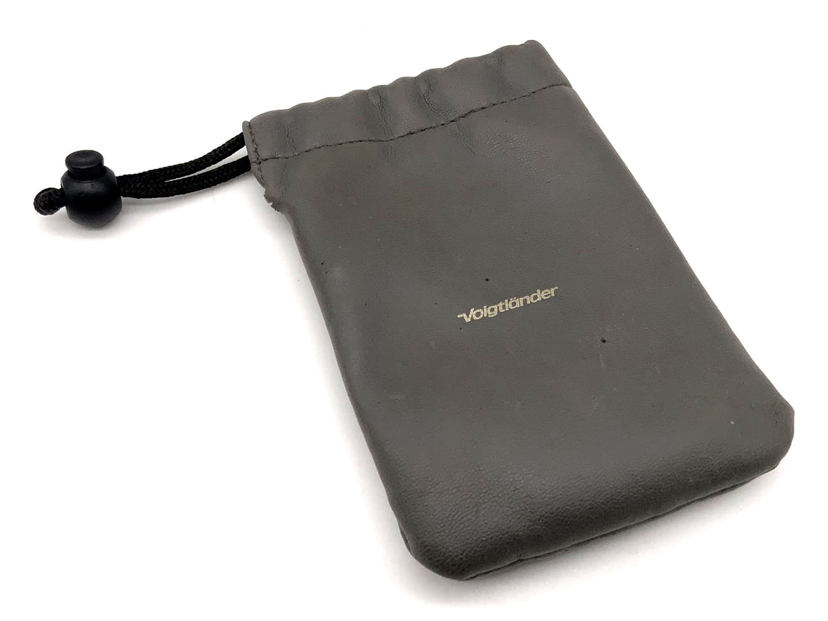 VOIGTLÄNDER Leather Ready Bag Gris Sac photo universel