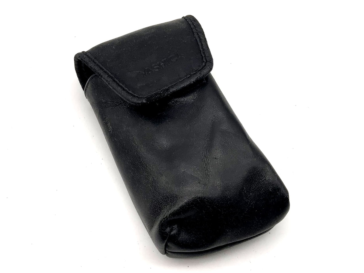 Yashica leather ready bag, black, universal camera bag