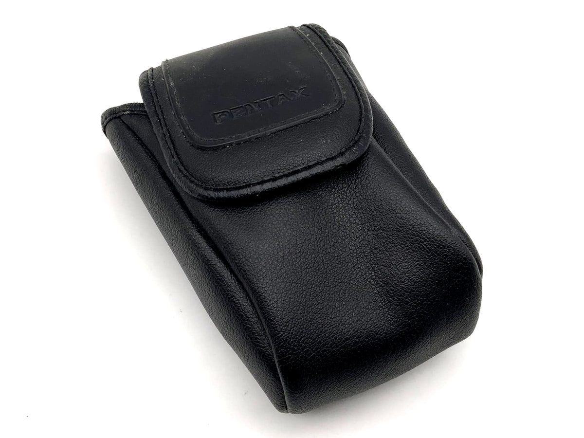 Sacoche en cuir Pentax, noire, sac photo universel