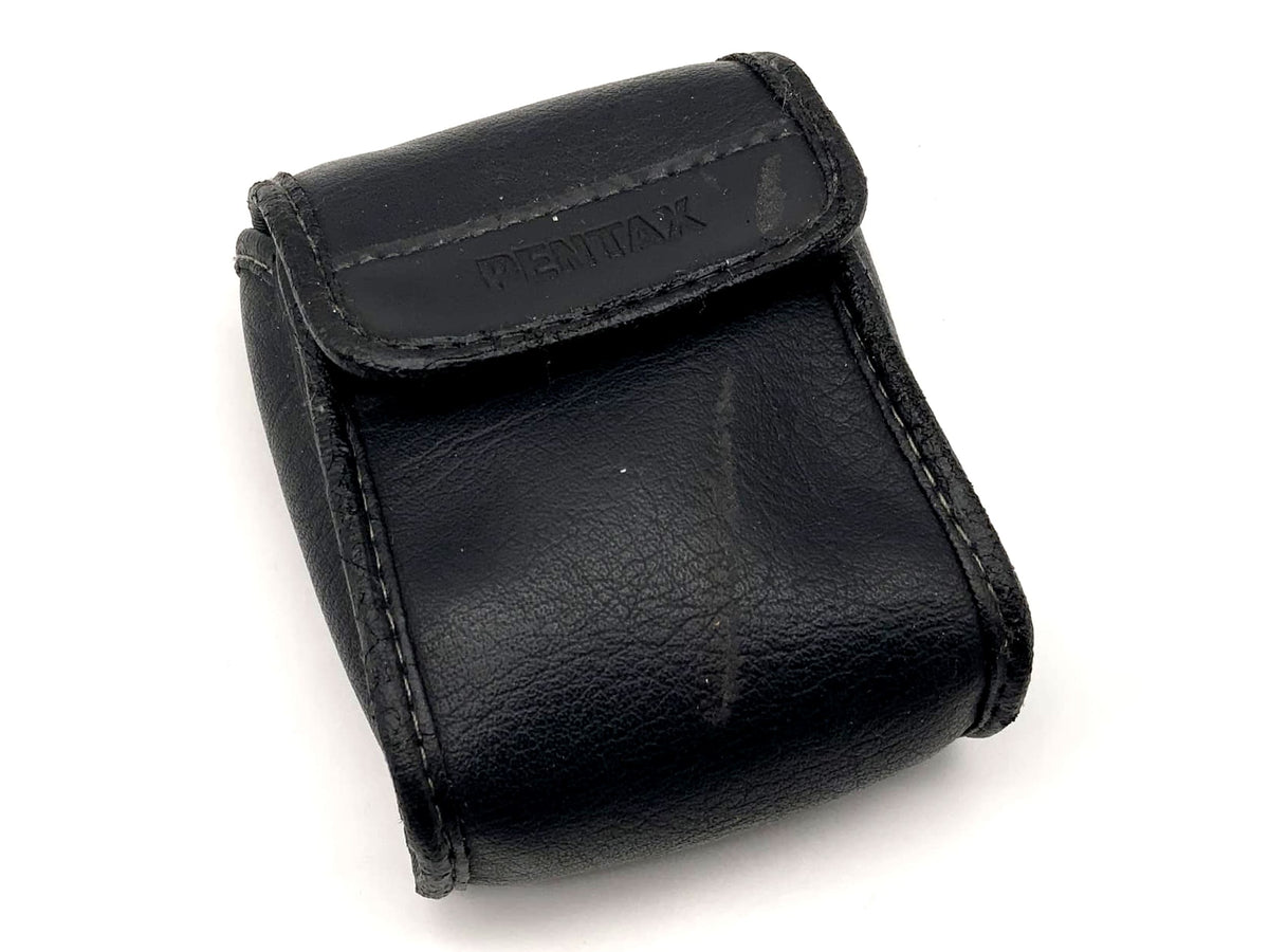 Sacoche en cuir Pentax, noire, sac photo universel