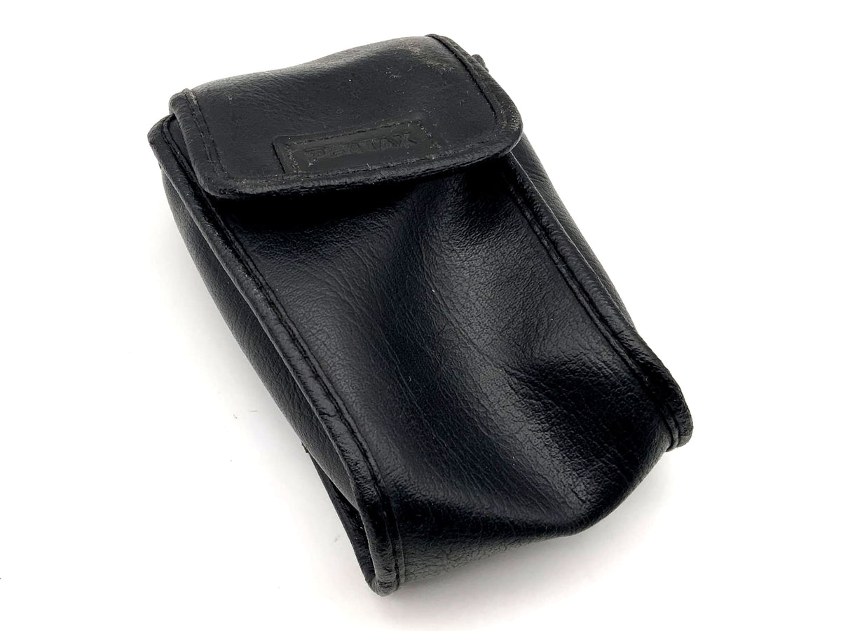 Sacoche en cuir Pentax, noire, sac photo universel