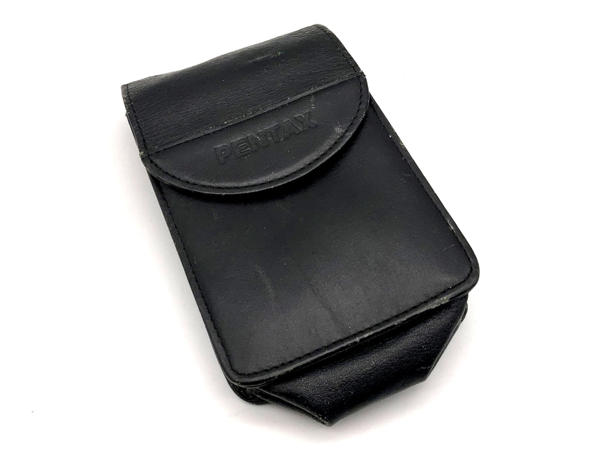 Sacoche en cuir Pentax, noire, sac photo universel