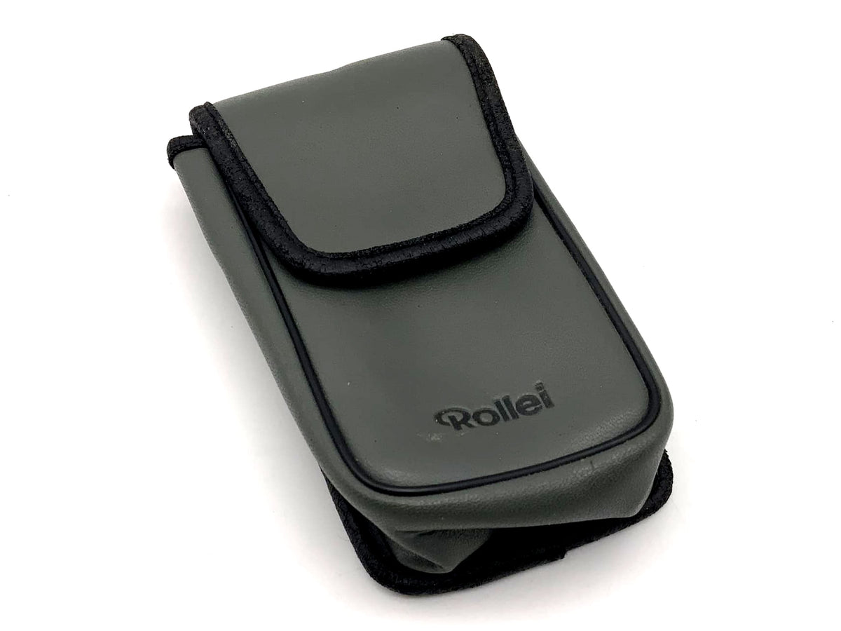 Sacoche Rollei en cuir gris pour appareil photo, sac universel pour appareil photo