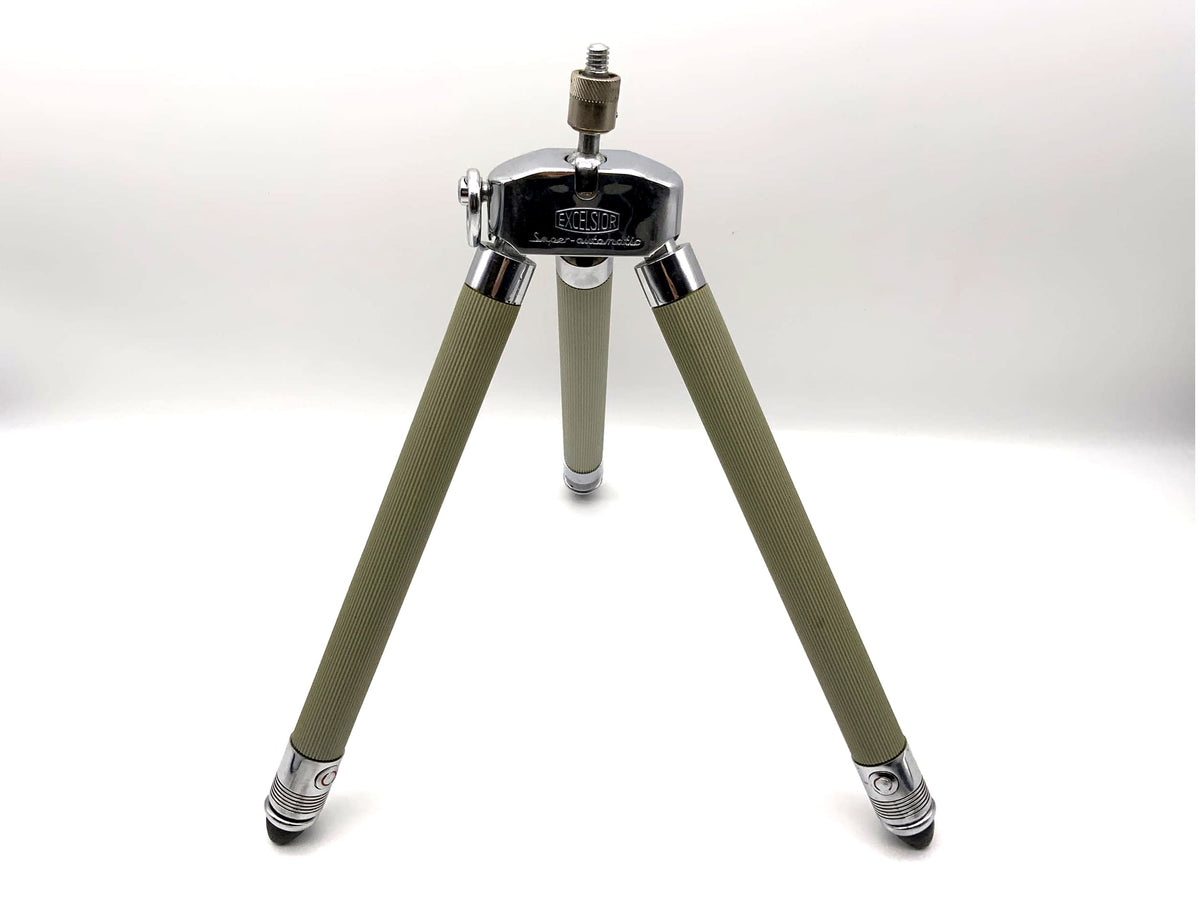 Excelsior Super automatic table tripod, three-legged tripod, pocket tripod