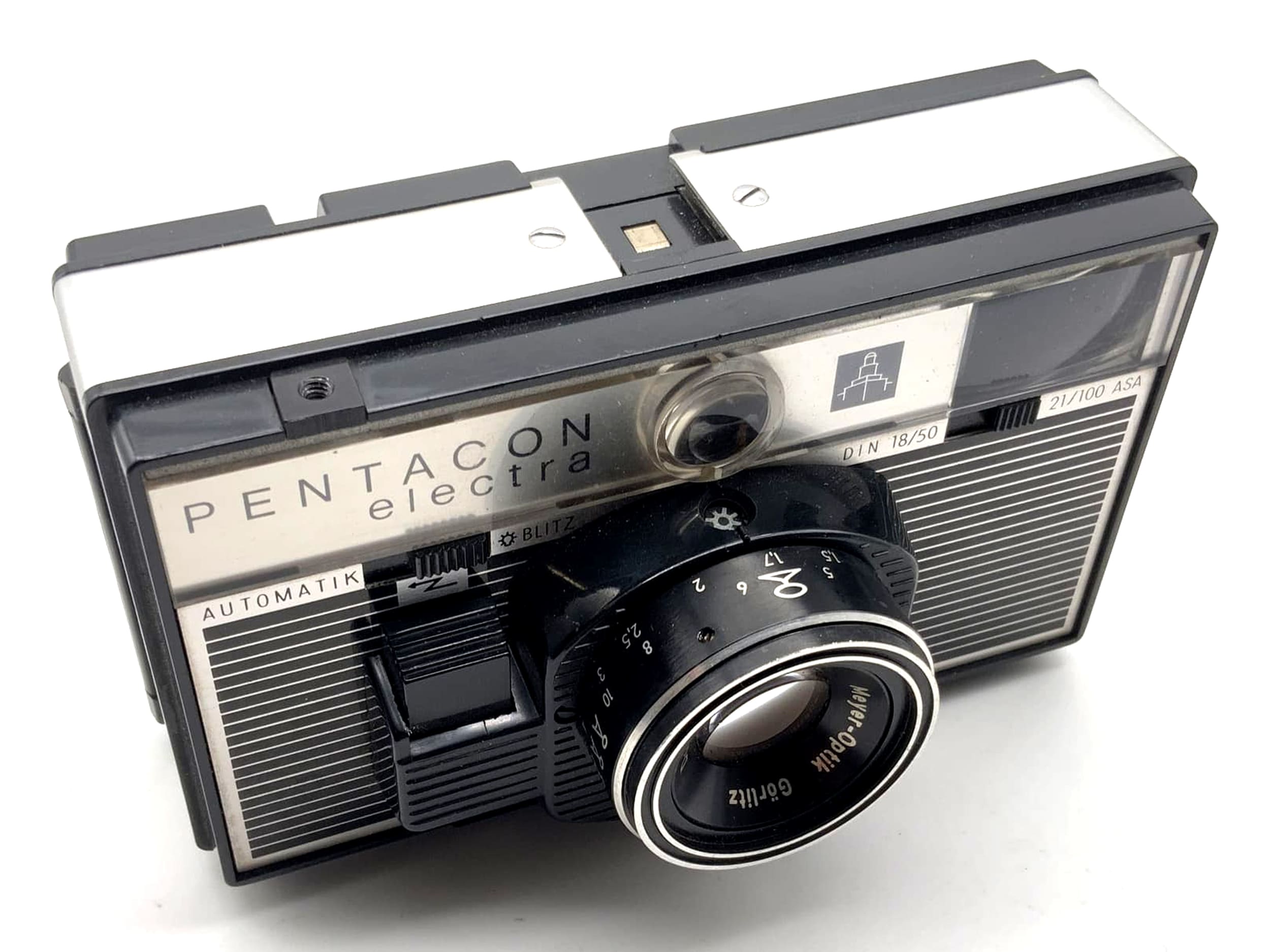 Appareil photo télémétrique Pentacon Electra avec objectif Domiplan 45 mm f/2,8, compact 35 mm