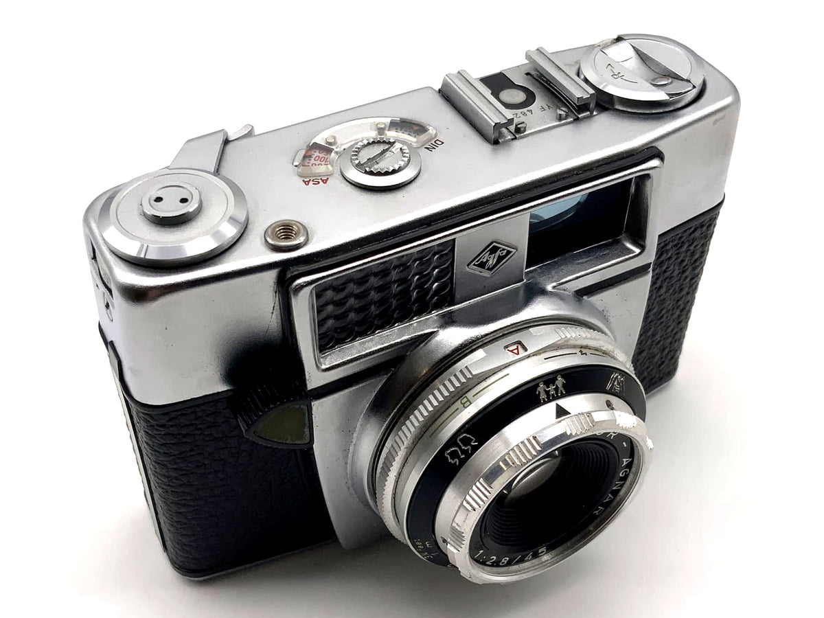 Agfa Optima 1a viewfinder camera with Color Agnar 45mm 1:2.8 35mm compact camera Ia