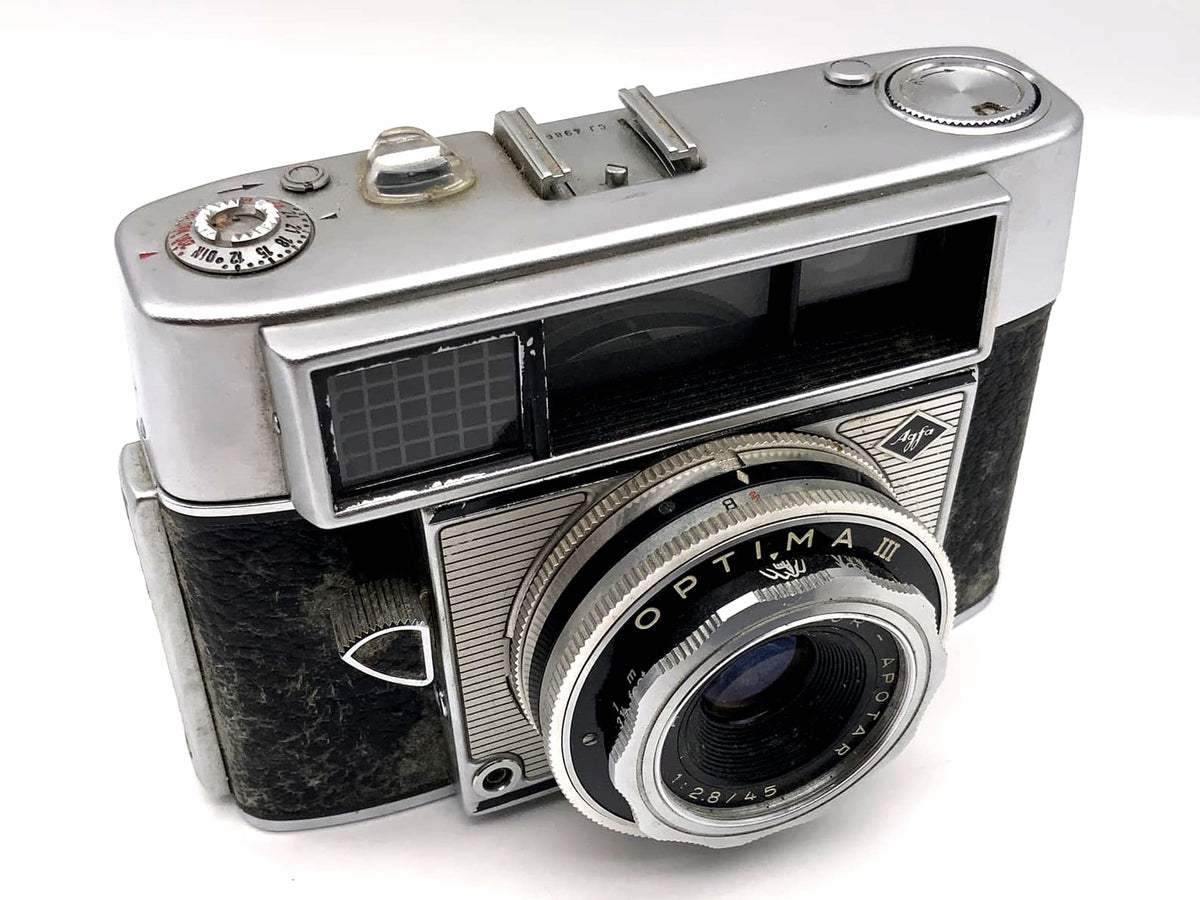 Appareil photo télémétrique Agfa Optima III avec objectif couleur 45 mm f/2,8, appareil photo compact 35 mm