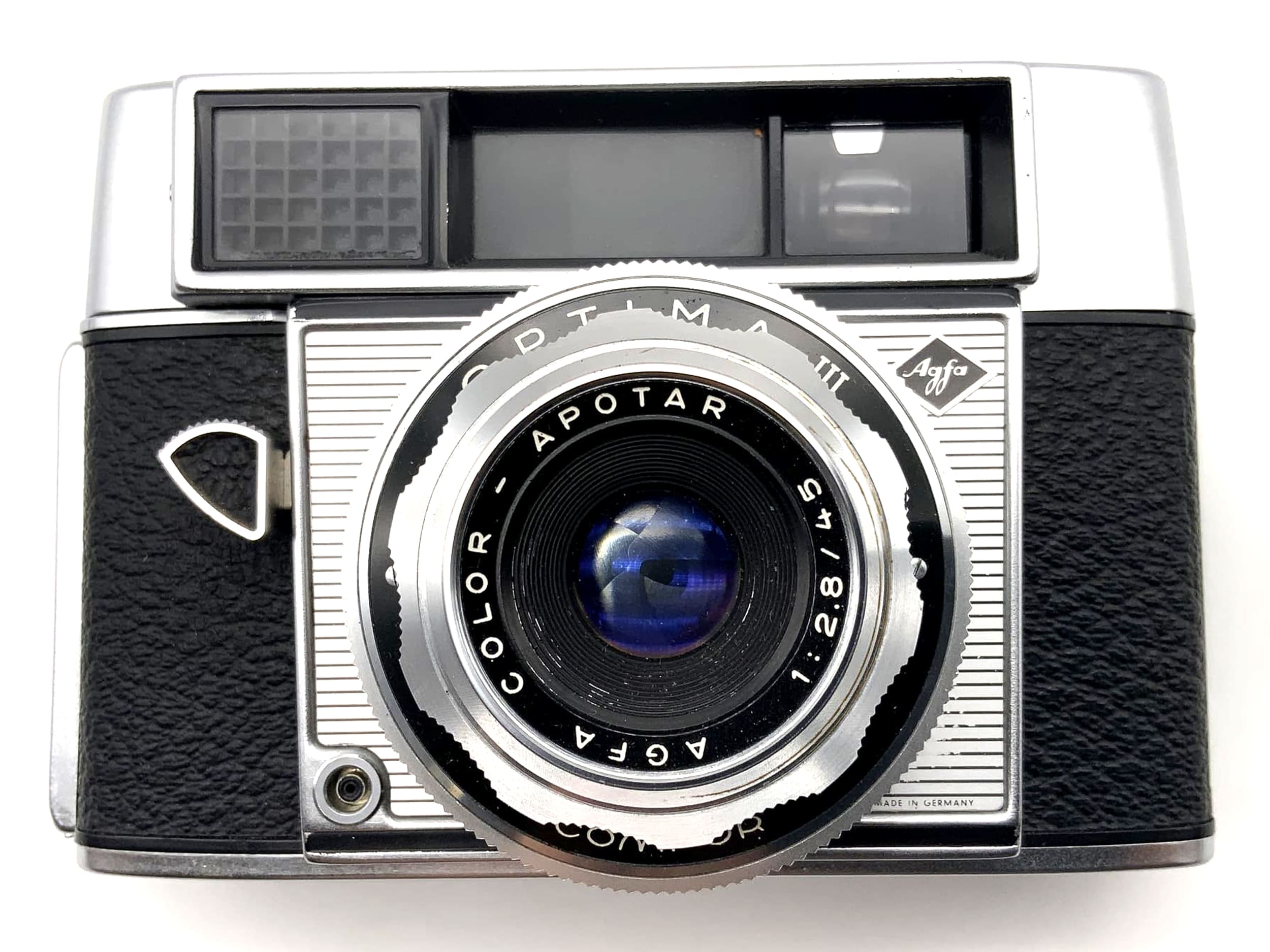 Appareil photo télémétrique Agfa Optima III avec objectif couleur 45 mm f/2,8, appareil photo compact 35 mm