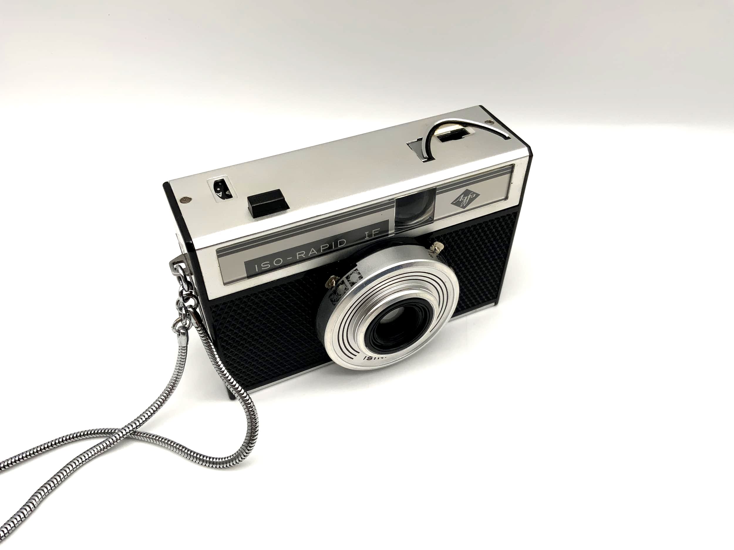 Appareil photo compact Agfa Iso-Rapid IF avec viseur et objectif Isinar 1:8 35 mm