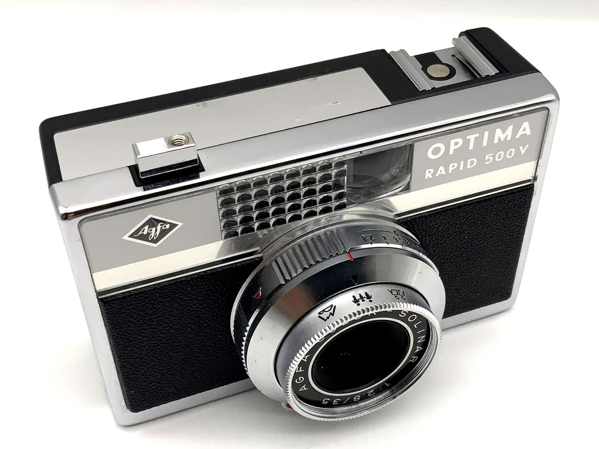 Appareil photo Agfa Optima Rapid 500V avec viseur et objectif Color Solinar 35 mm 1:2,8 35 mm