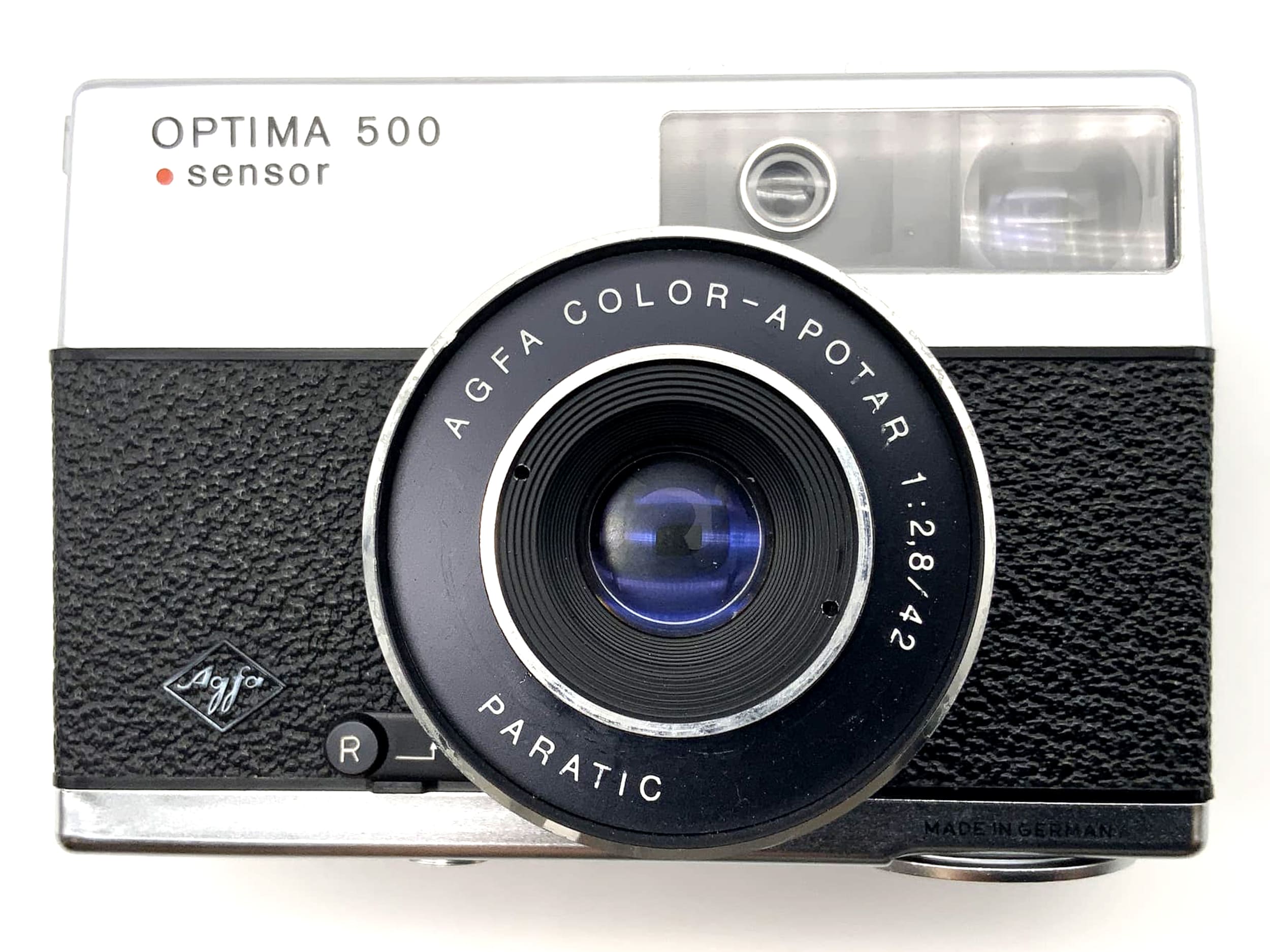 Appareil photo Agfa Optima 500 avec viseur et objectif couleur 42 mm f/2,8 35 mm