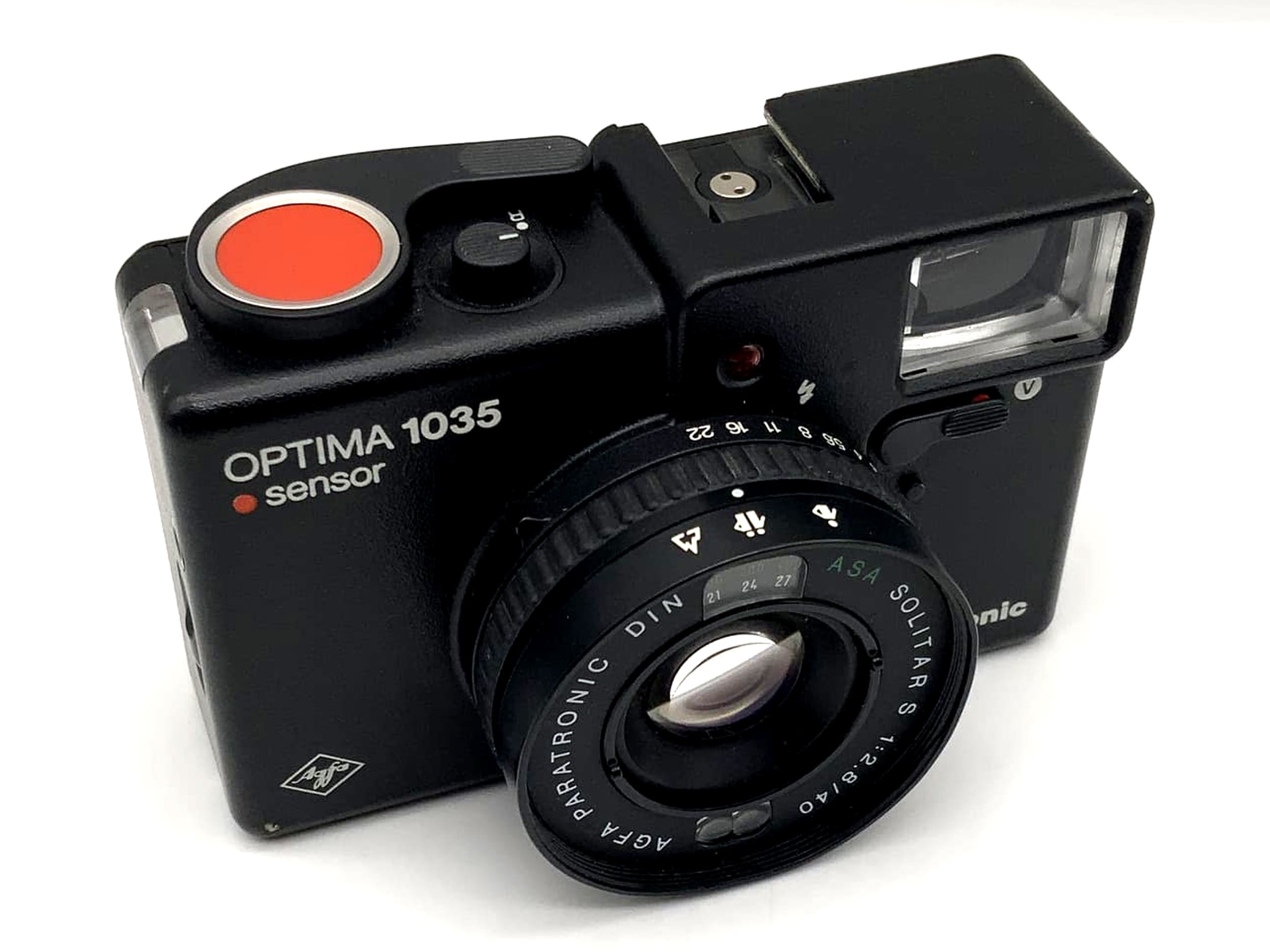 Appareil photo Agfa Optima 1035 avec viseur et objectif Solitar S 40 mm f/2,8 35 mm
