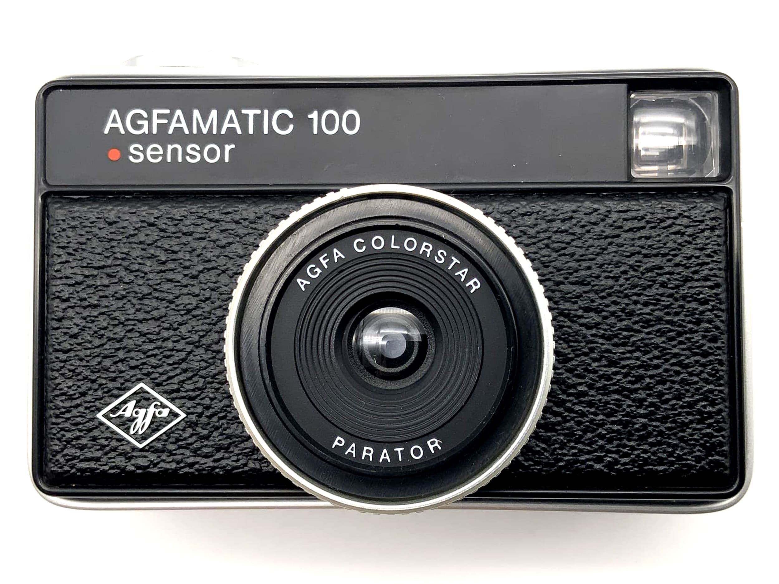 Appareil photo Agfa Agfamatic 100 avec viseur et objectif compact Colorstar Parator 35 mm
