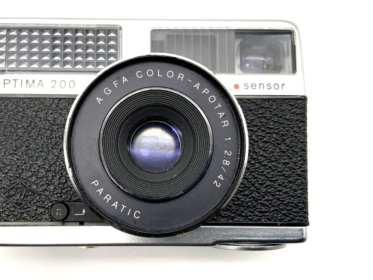 Appareil photo Agfa Optima 200 avec viseur et objectif couleur 42 mm f/2,8 (35 mm).
