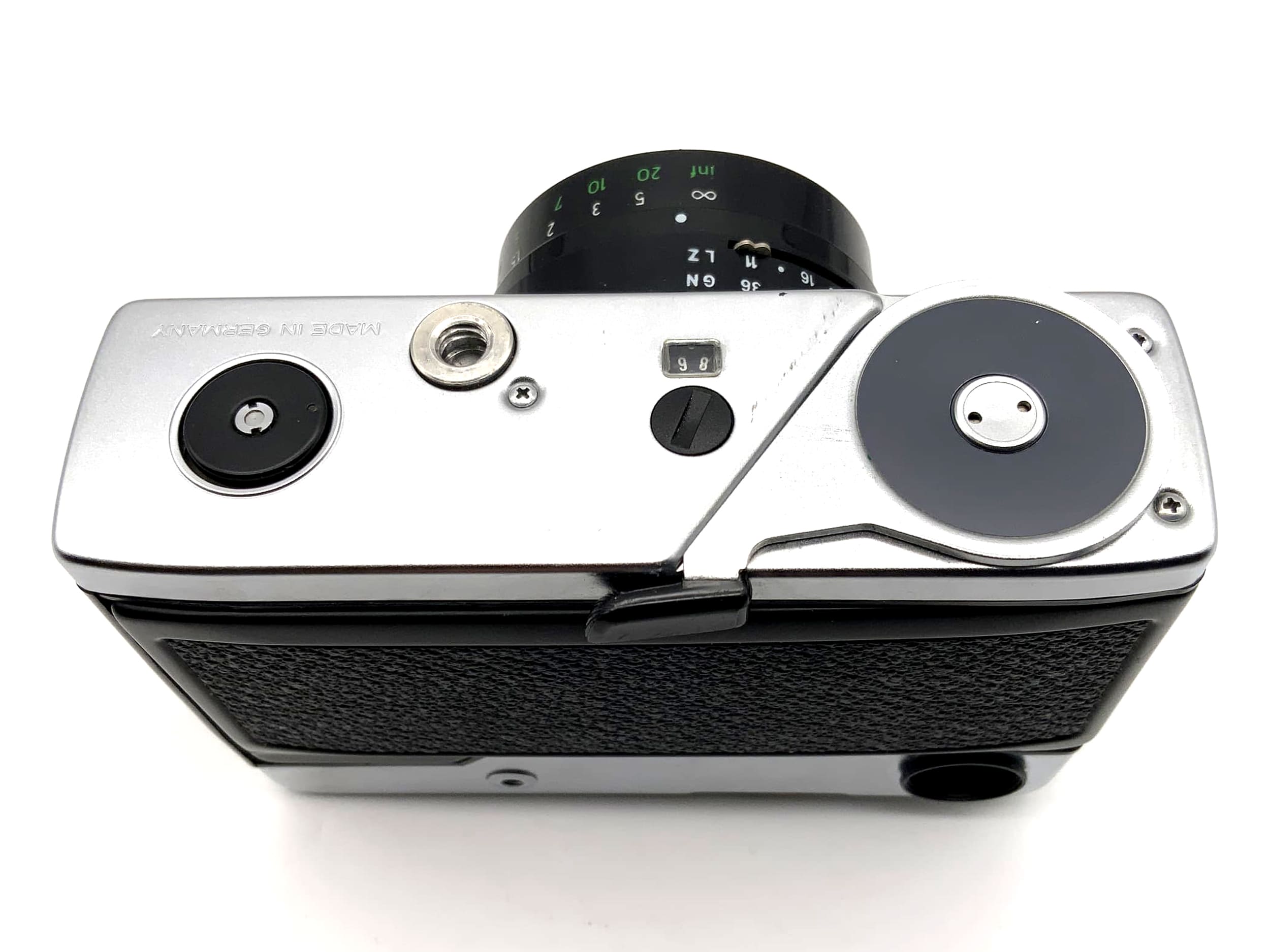 Appareil photo Agfa Optima 200 avec viseur et objectif couleur 42 mm f/2,8 (35 mm).