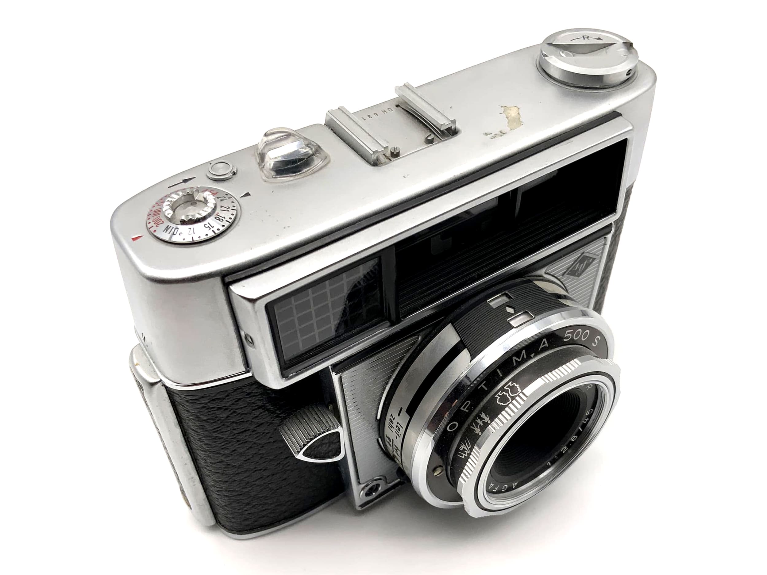 Appareil photo compact 35 mm Agfa Optima 500 S avec viseur et objectif Color Solinar 45 mm f/2.8