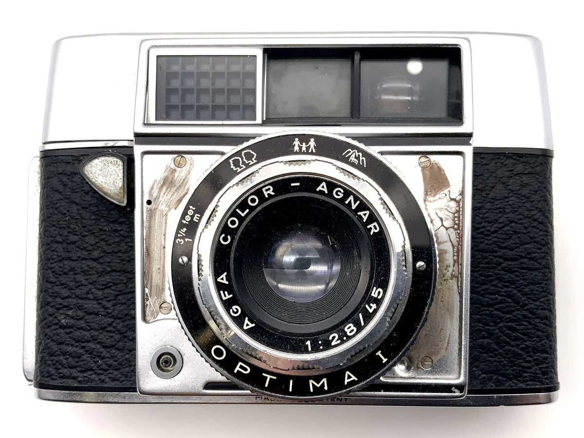 Appareil photo télémétrique Agfa Optima I avec objectif Color Agnar 45 mm f/2,8, appareil photo compact 35 mm 1