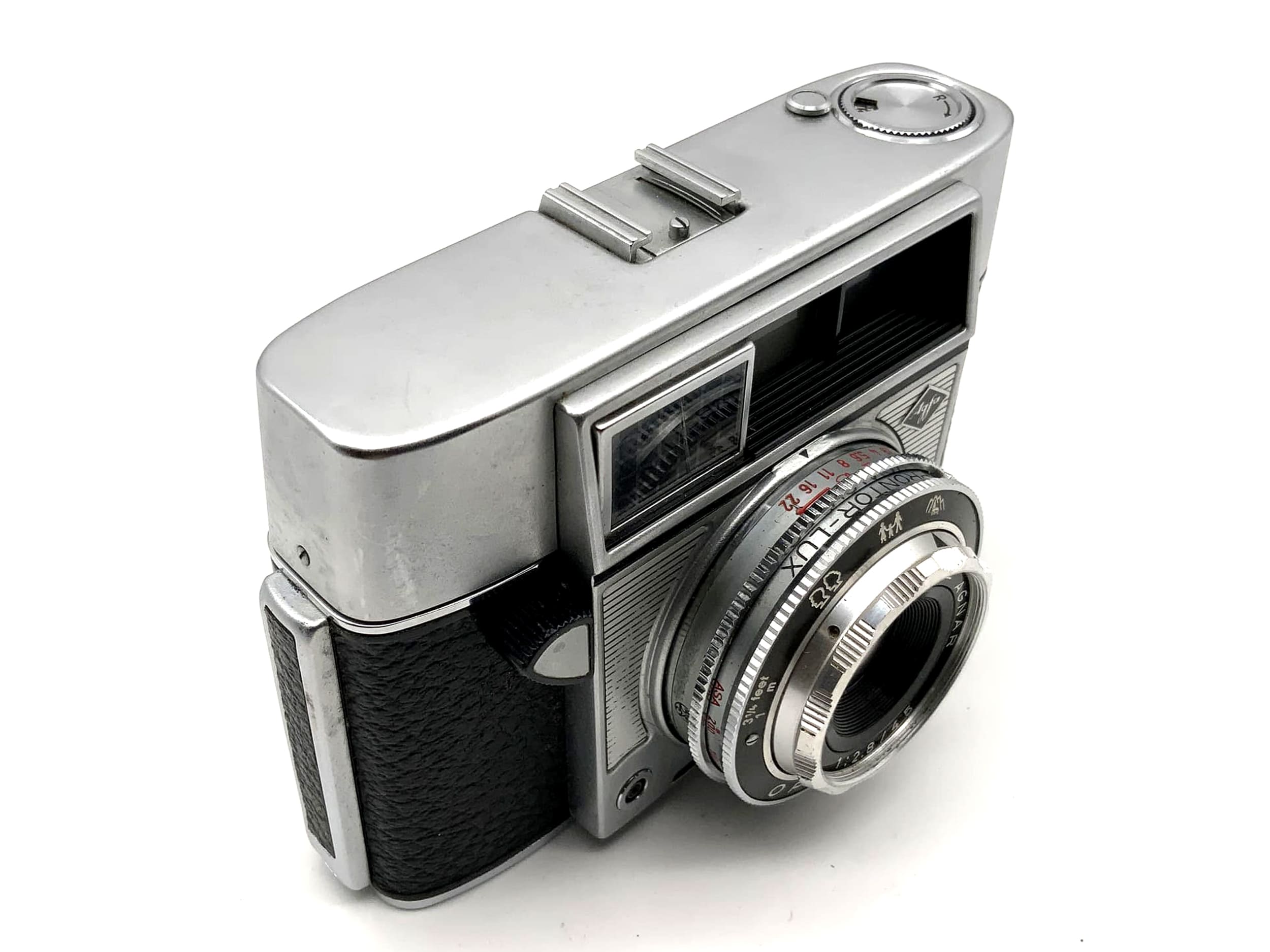 Appareil photo télémétrique Agfa Optima I avec objectif Color Agnar 45 mm f/2,8, appareil photo compact 35 mm 1