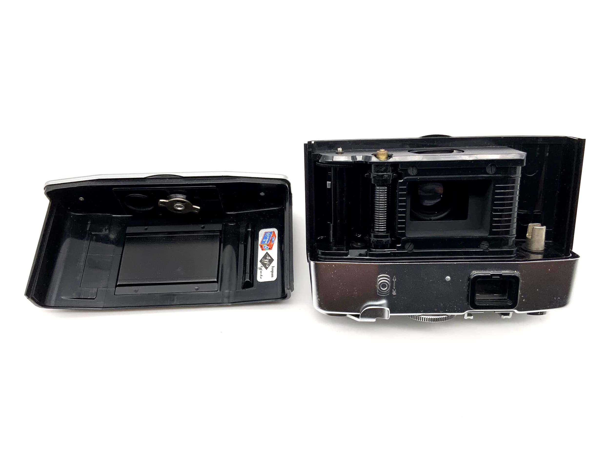 Appareil photo télémétrique Agfa Silette-L avec objectifs Color Agnar 45 mm 1:2.8 et 35 mm Prontor 125.
