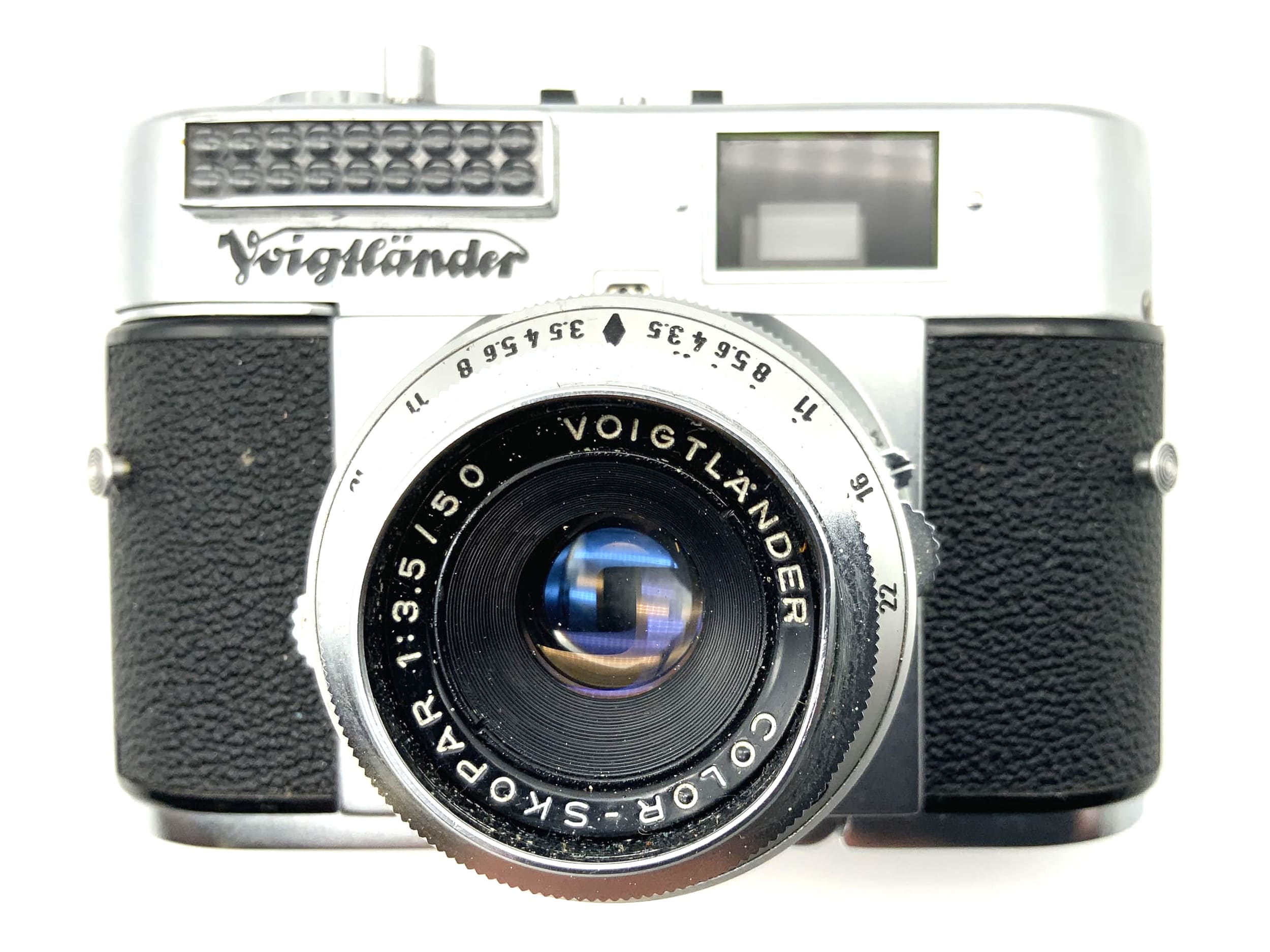 Appareil photo à viseur Voigtländer Vito BL avec objectifs Color Skopar 50 mm 1:3,5 et 35 mm Prontor SVS.