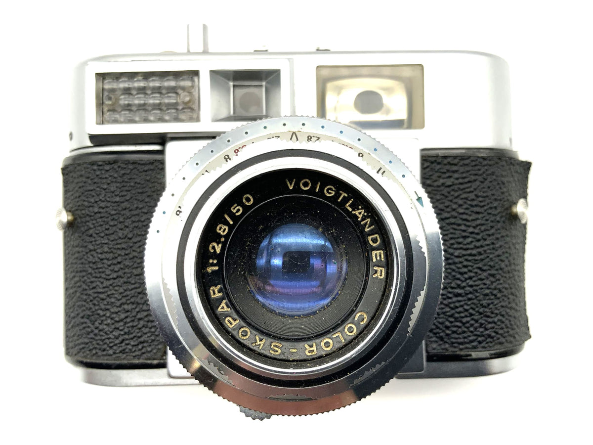 Appareil photo à viseur Voigtländer Vitomatic II avec Skopar 50mm 1:2.8 35mm Prontor SLK