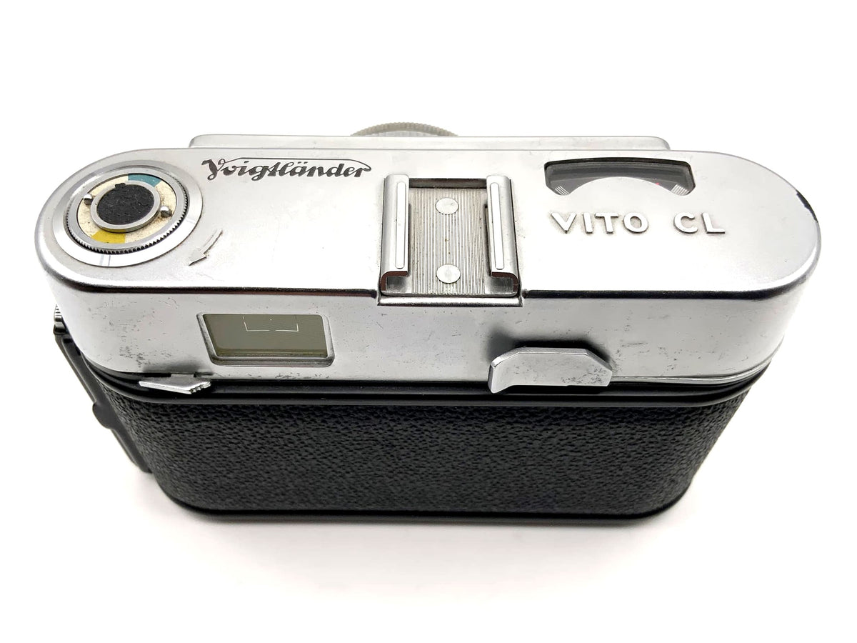 Appareil photo télémétrique Voigtländer Vito CL avec objectifs Skopar 50 mm 1:2,8 et 35 mm Pronto LK.