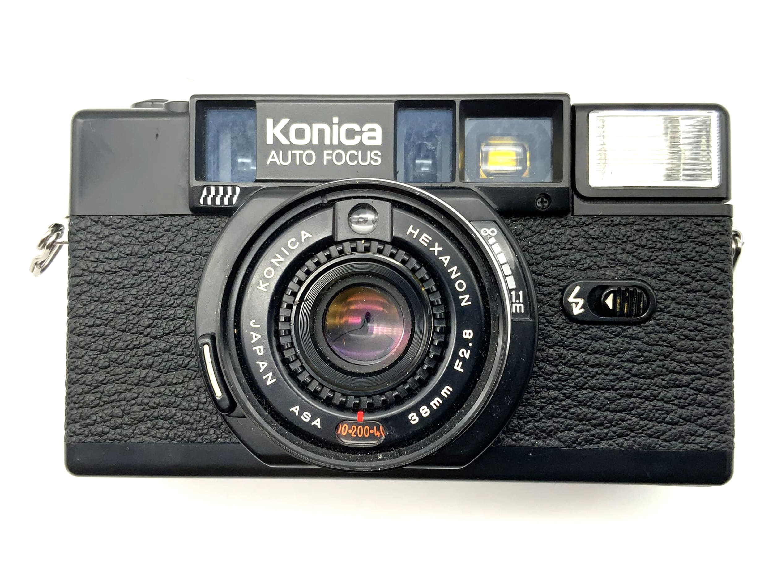 Konica C35 AF2 rangefinder camera with Hexanon 38mm 1:2.8 35mm compact camera