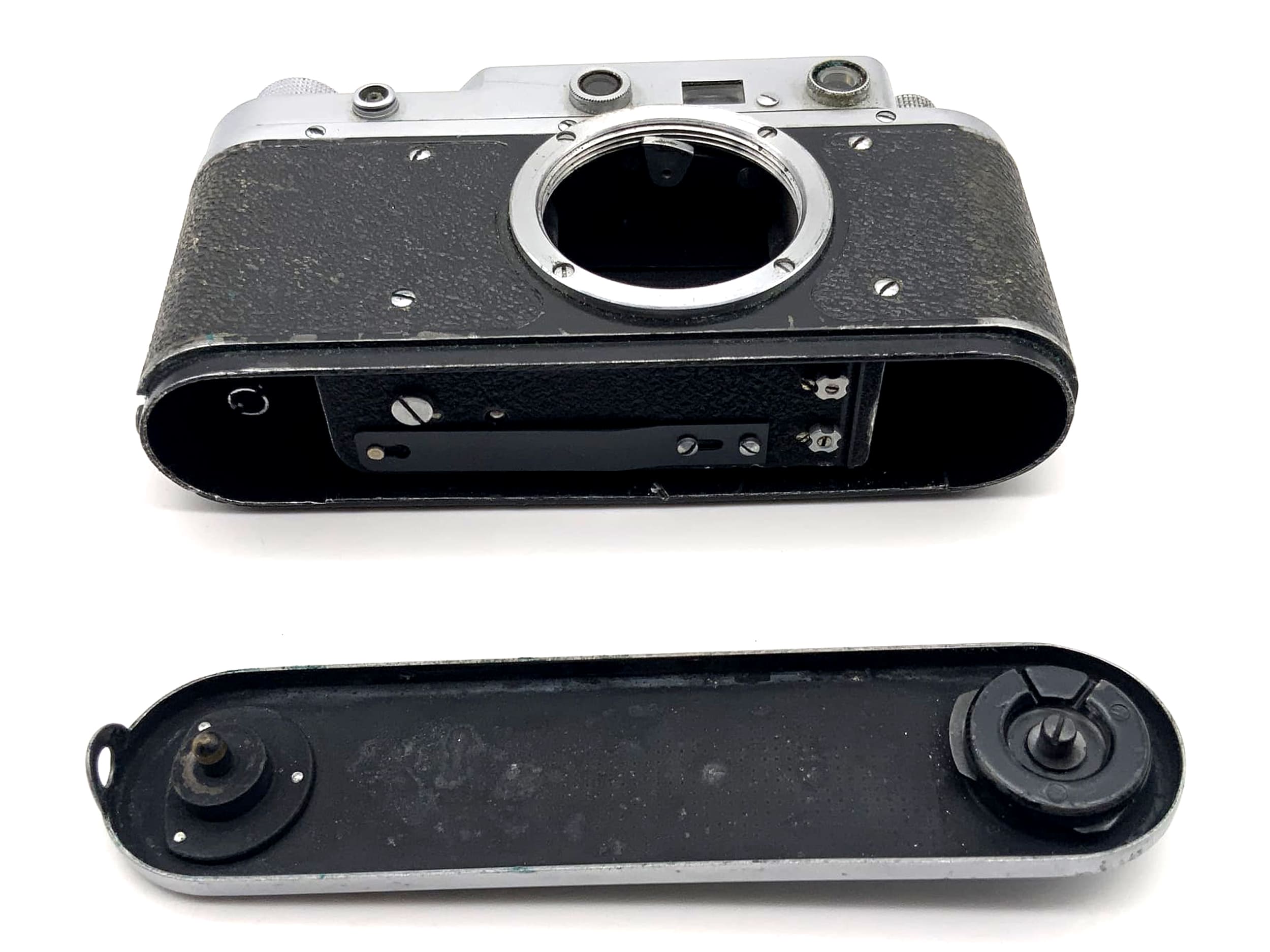 KMZ Zorki C Viewfinder Camera 35mm Compact Camera USSR Vintage M39 Body