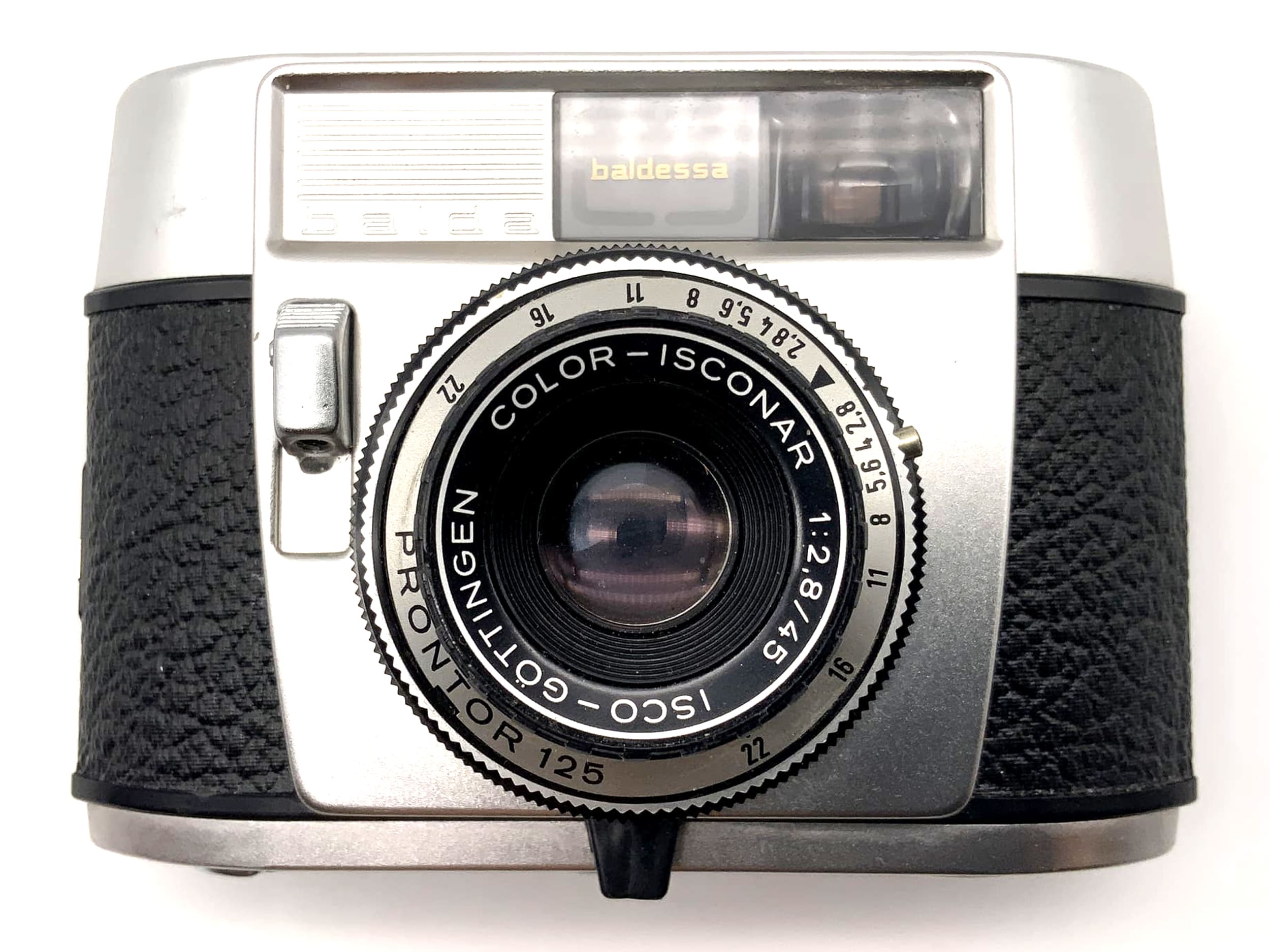 Balda Baldessa viewfinder camera with Color Isconar 45mm 1:2.8 35mm compact camera