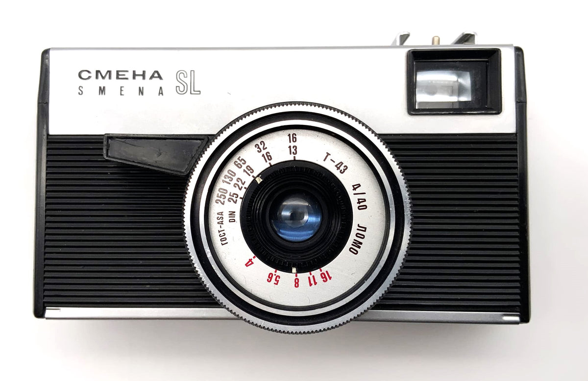Cmeha Smena SL viewfinder camera with T-43 40mm 1:4 35mm compact camera