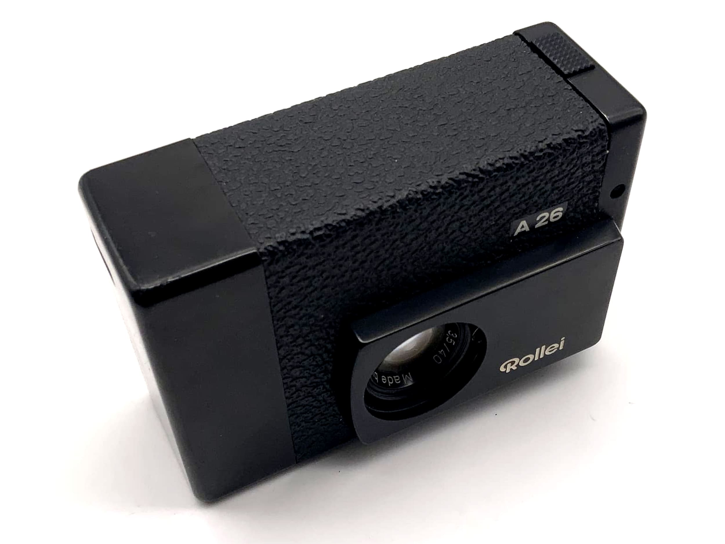 Appareil photo télémétrique Rollei A26 avec objectif Sonnar 40 mm f/3,5 et film 126 compact