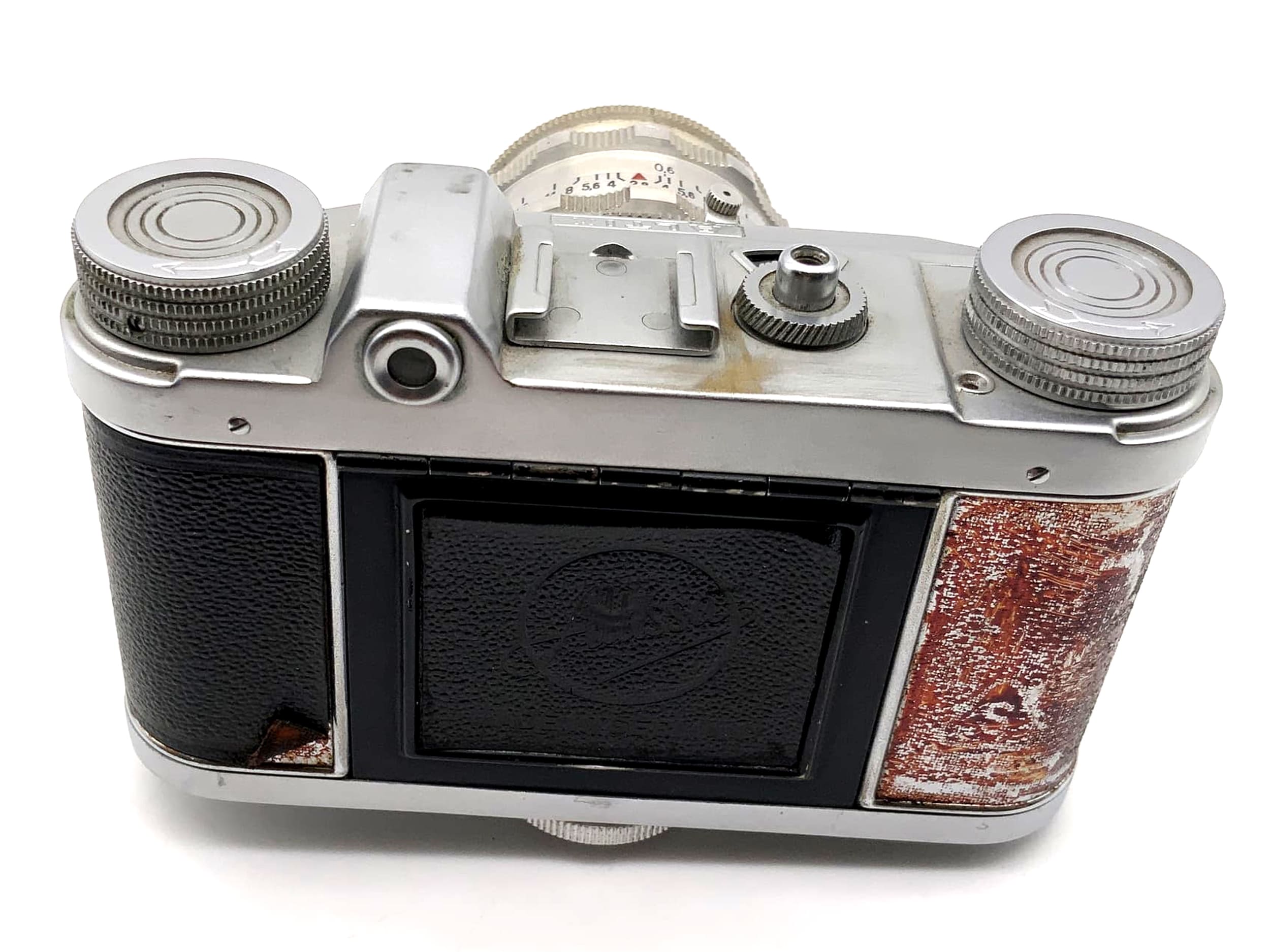 Appareil photo compact 35 mm Altix Tempor avec objectif Tessar 50 mm 1:2.8 rouge T