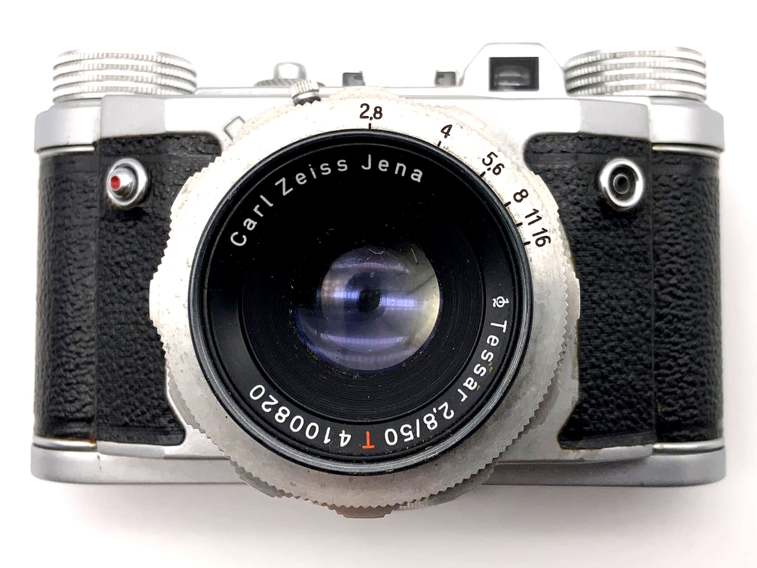 Altix Tempor viewfinder camera with Tessar 50mm 1:2.8 red T 35mm compact camera