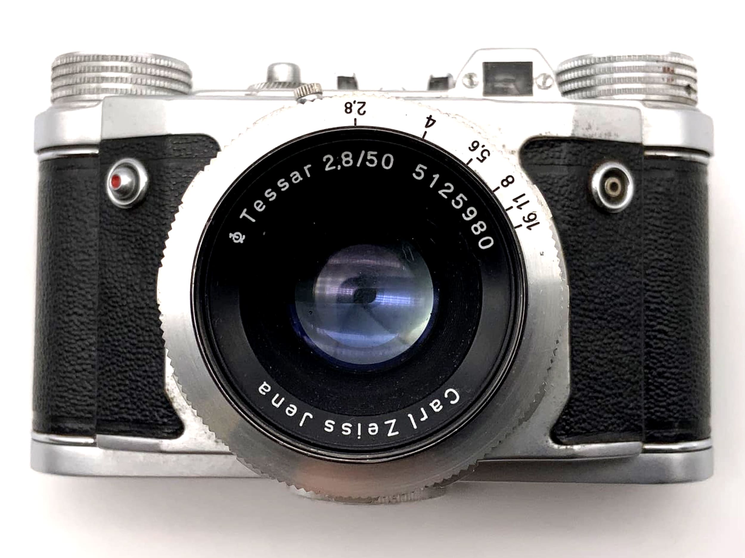 Appareil photo compact 35 mm Altix Tempor avec viseur et objectif Tessar 50 mm f/2,8