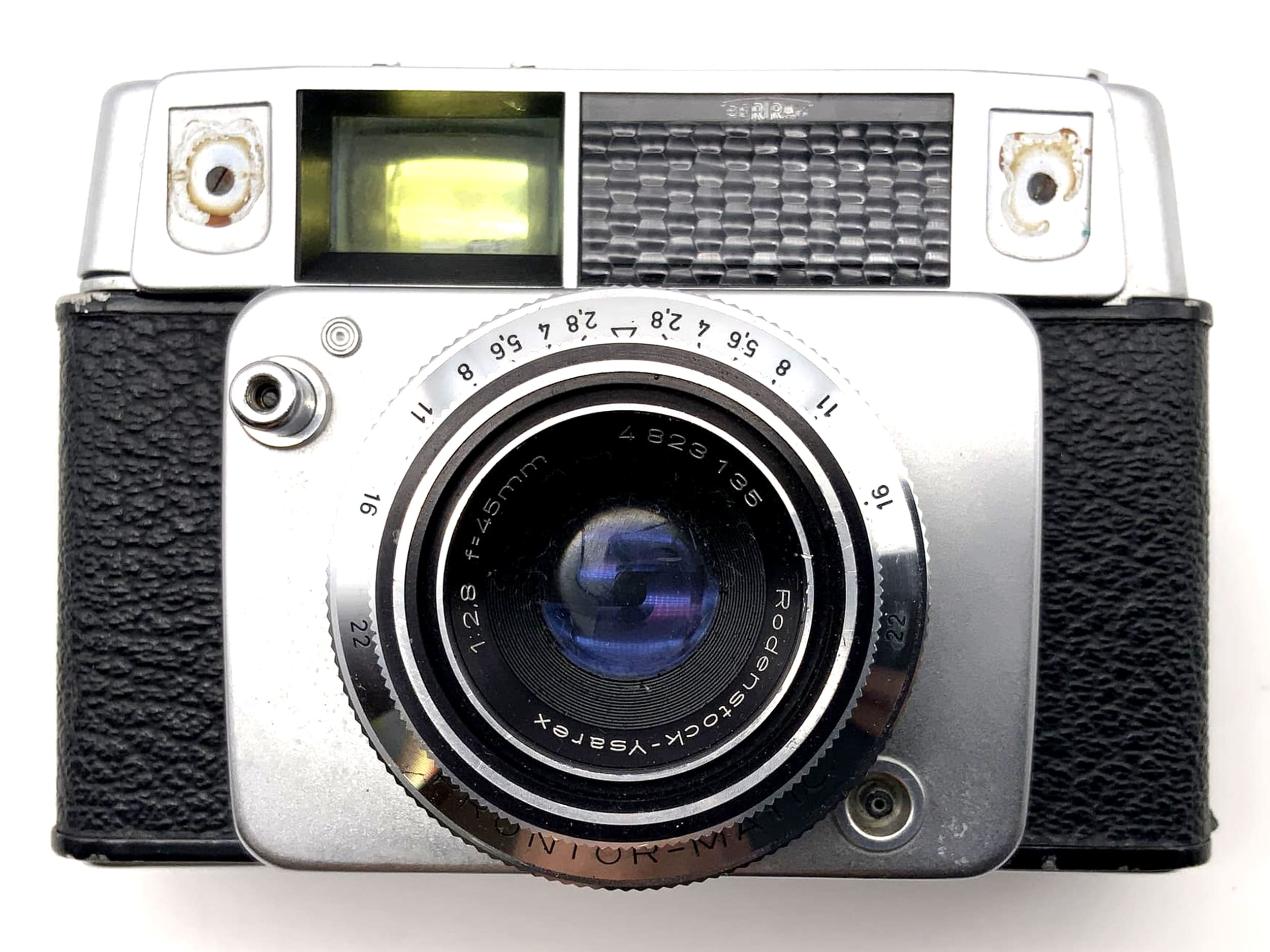 Bertram Prontor-Matic viewfinder camera with Ysarex 45mm 1.2.8 35mm compact camera