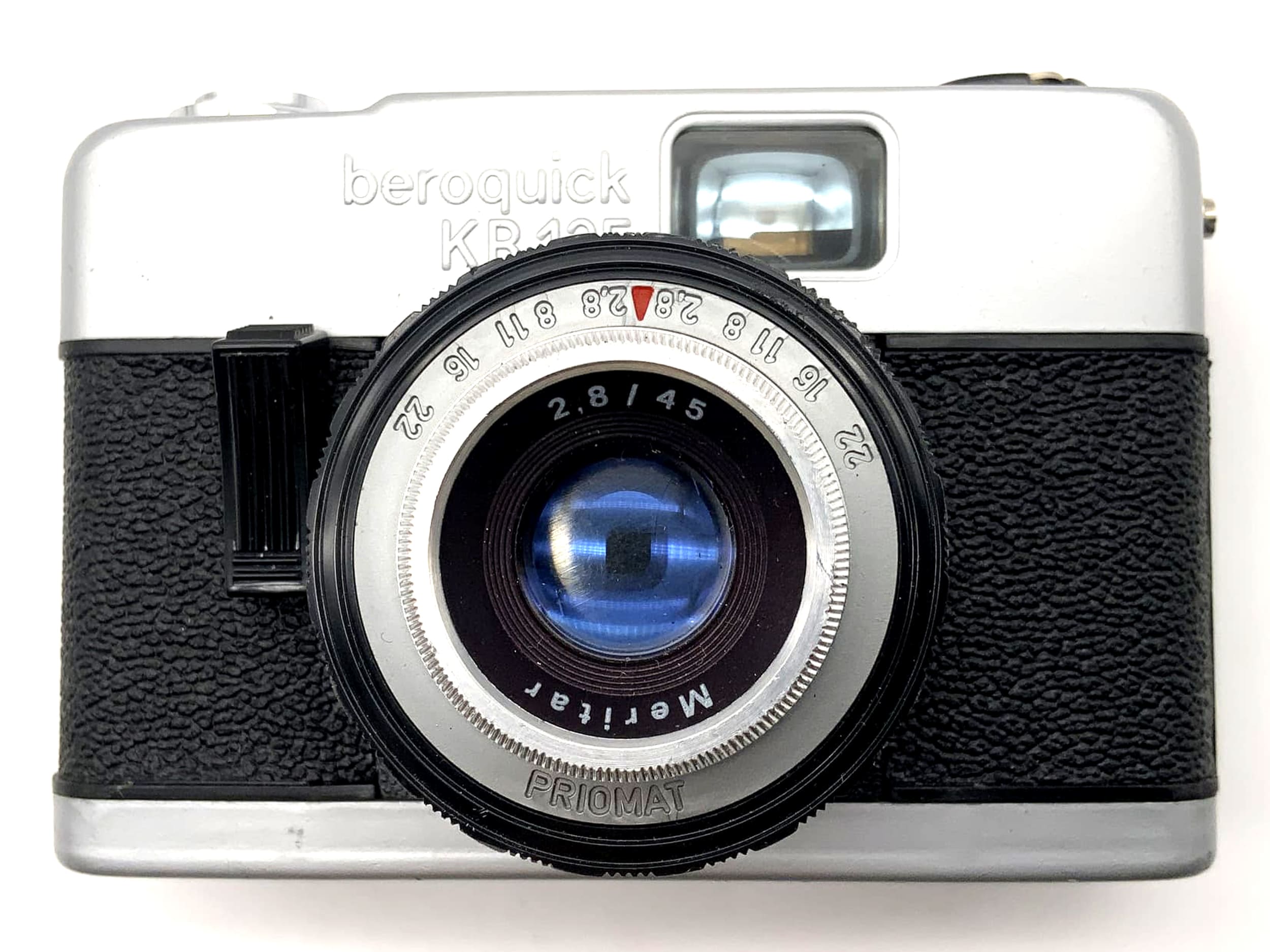 Beroflex beroquick KB 135 viewfinder camera with Meritar 45mm 1:2.8 35mm