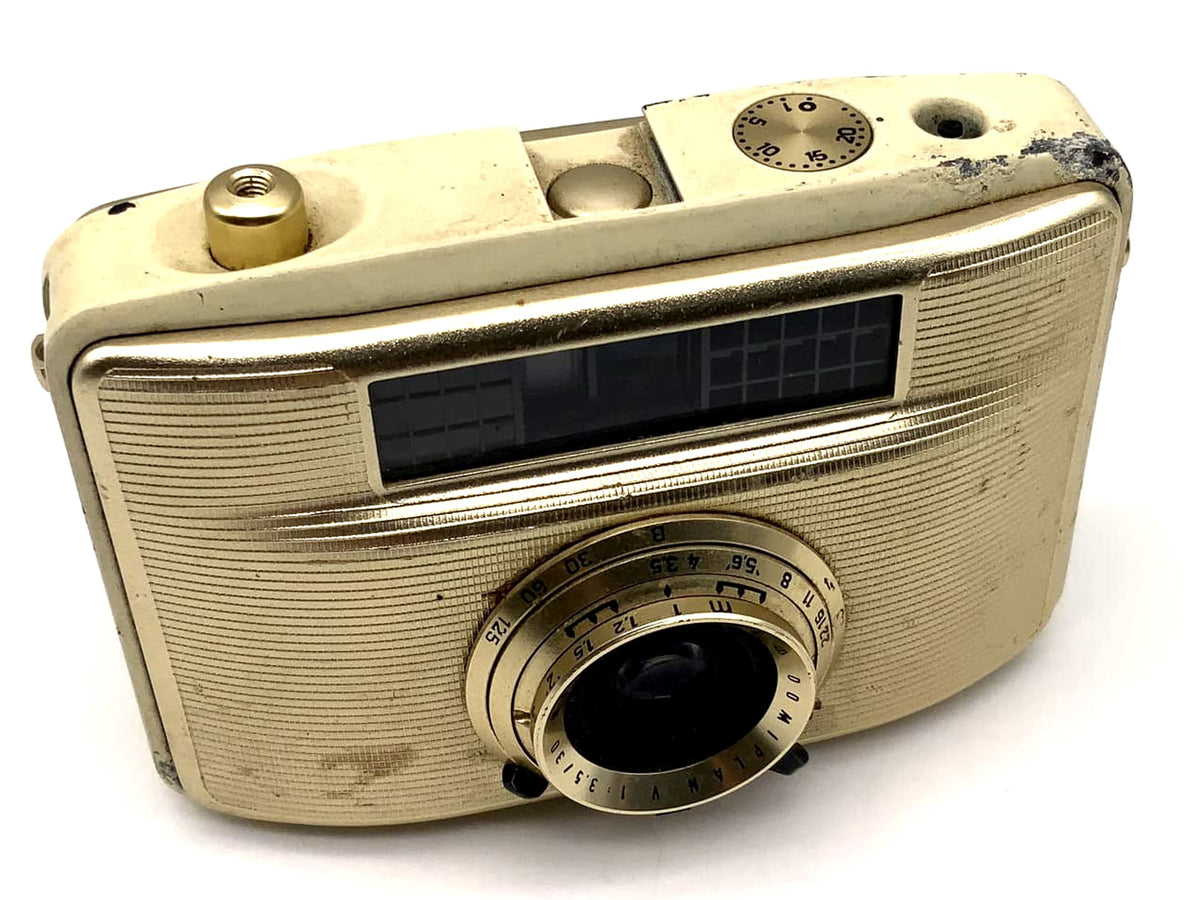 Appareil photo télémétrique Pentacon Penti II avec objectif Domiplan 30 mm f/3,5 et 35 mm 2 or