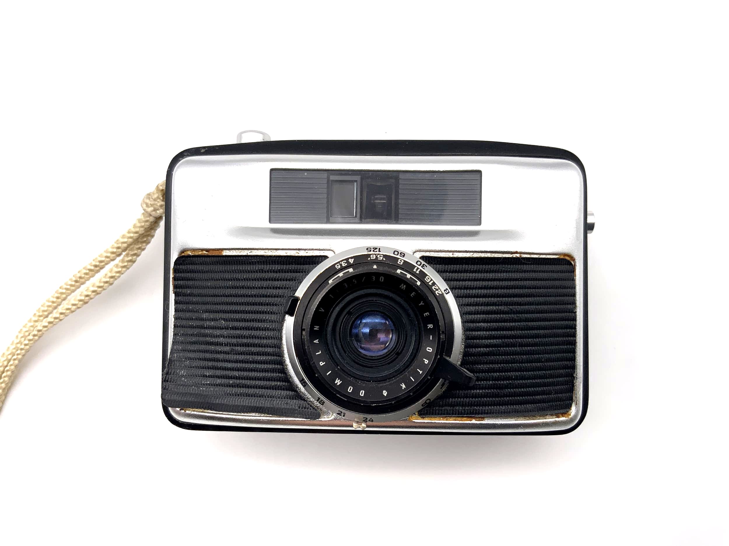 Pentacon Penti I rangefinder camera with Domiplan 30mm 1:3.5 35mm 1 black/silver