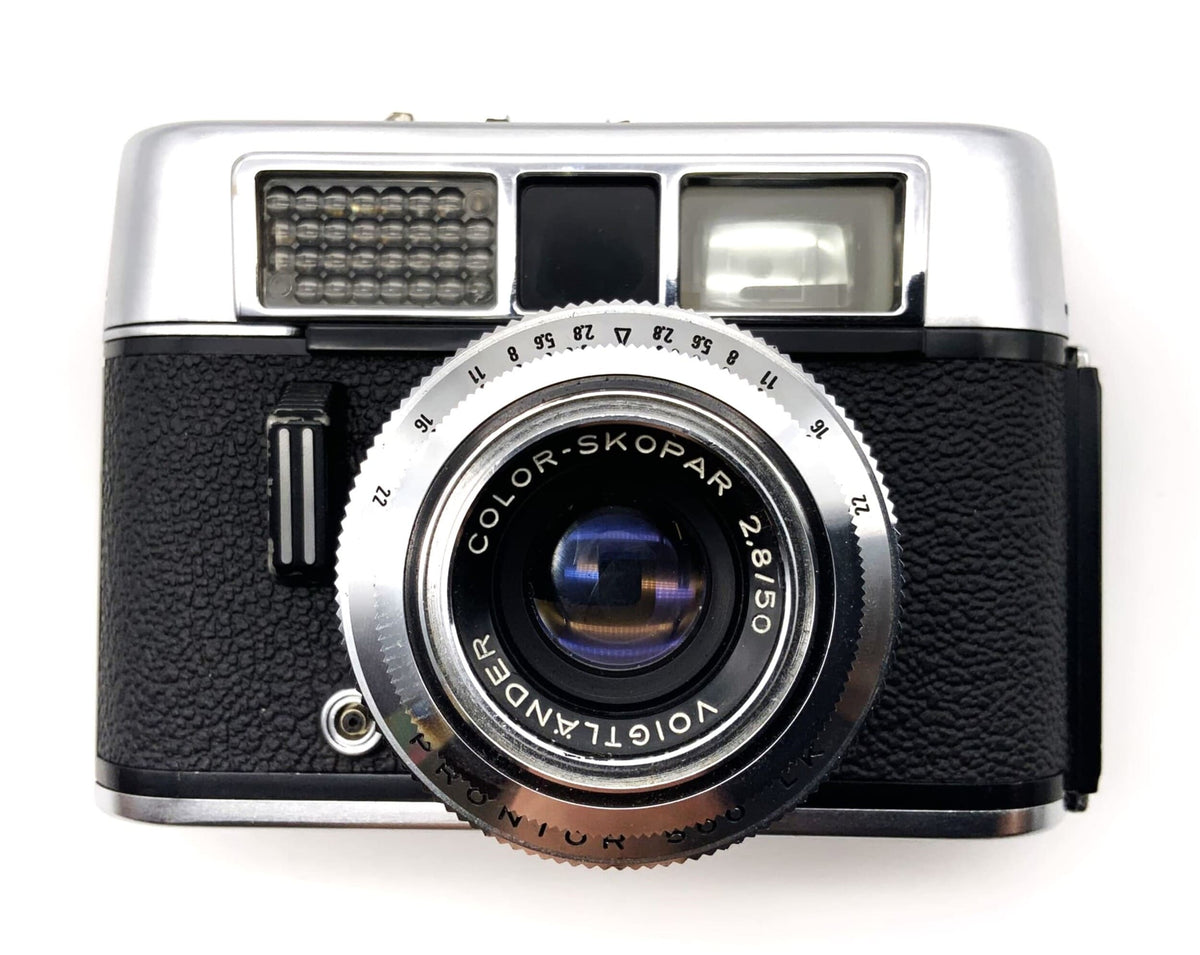 Appareil photo télémétrique Voigtländer Vito CL avec objectifs Skopar 50 mm 1:2,8 et 35 mm Prontor 500 LK