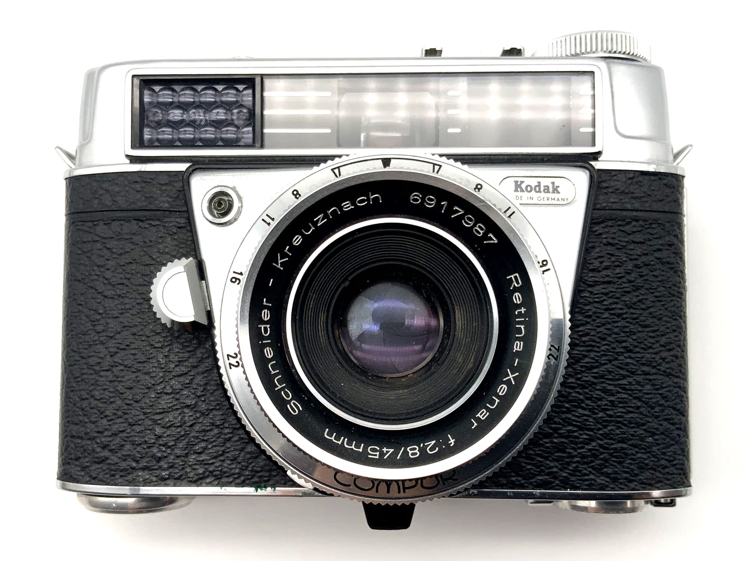 Kodak Retina automatic II viewfinder camera with Retina Xenar 45mm 1:2.8 35mm Compur