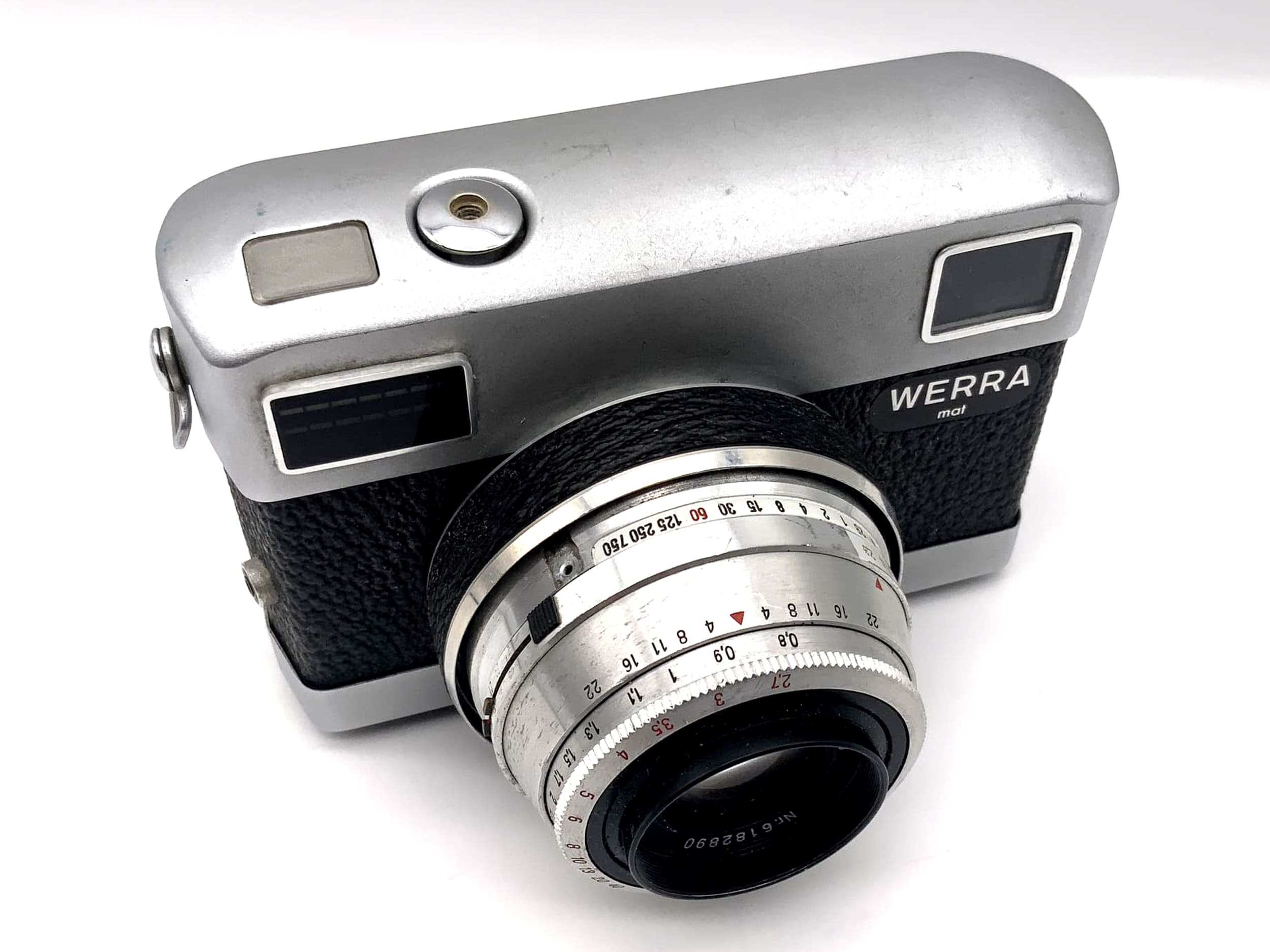 Appareil photo compact 35 mm Carl Zeiss Werra MAT avec viseur et objectif Tessar 50 mm f/2,8