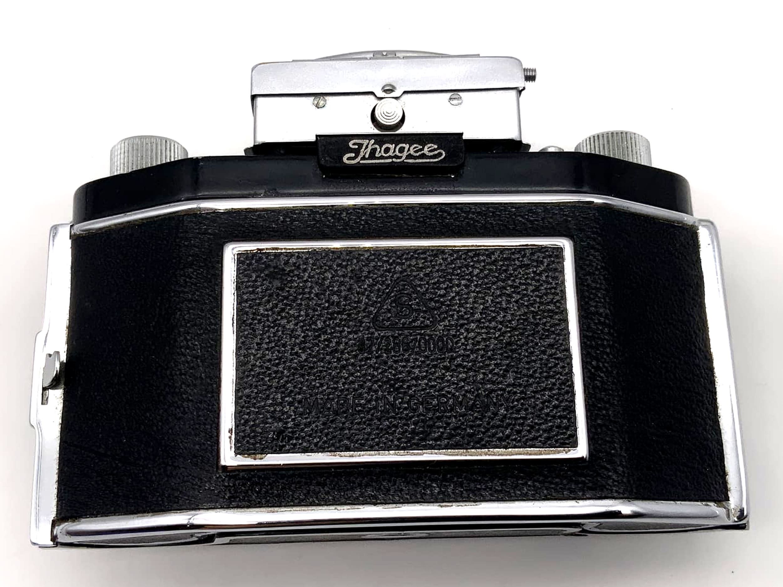 Appareil photo reflex numérique Ihagee System Exa avec viseur de poitrine, boîtier Rheinmetall 35 mm