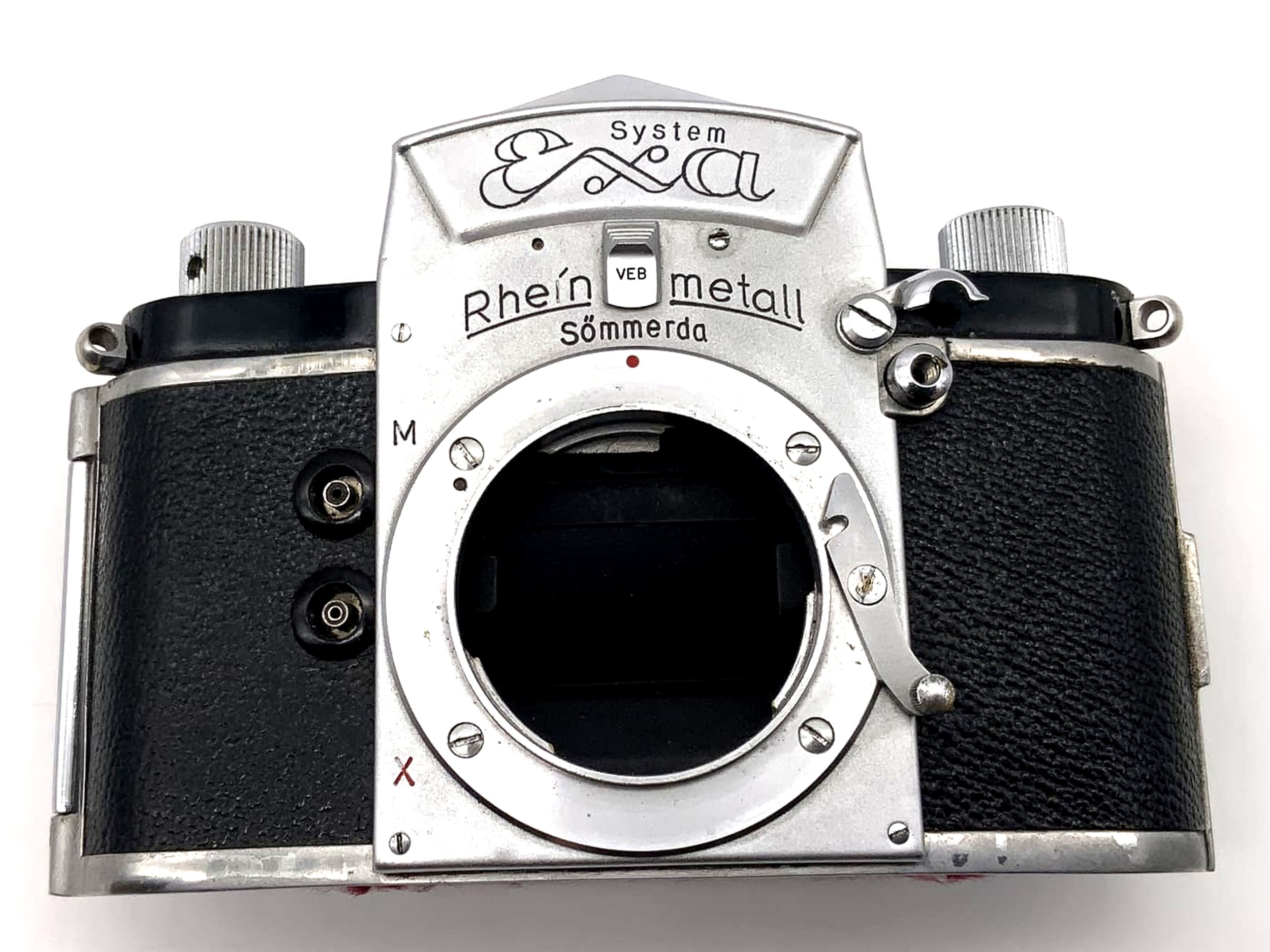 Rheinmetall System Exa SLR camera with viewfinder Sömmerda Ihagee 35mm
