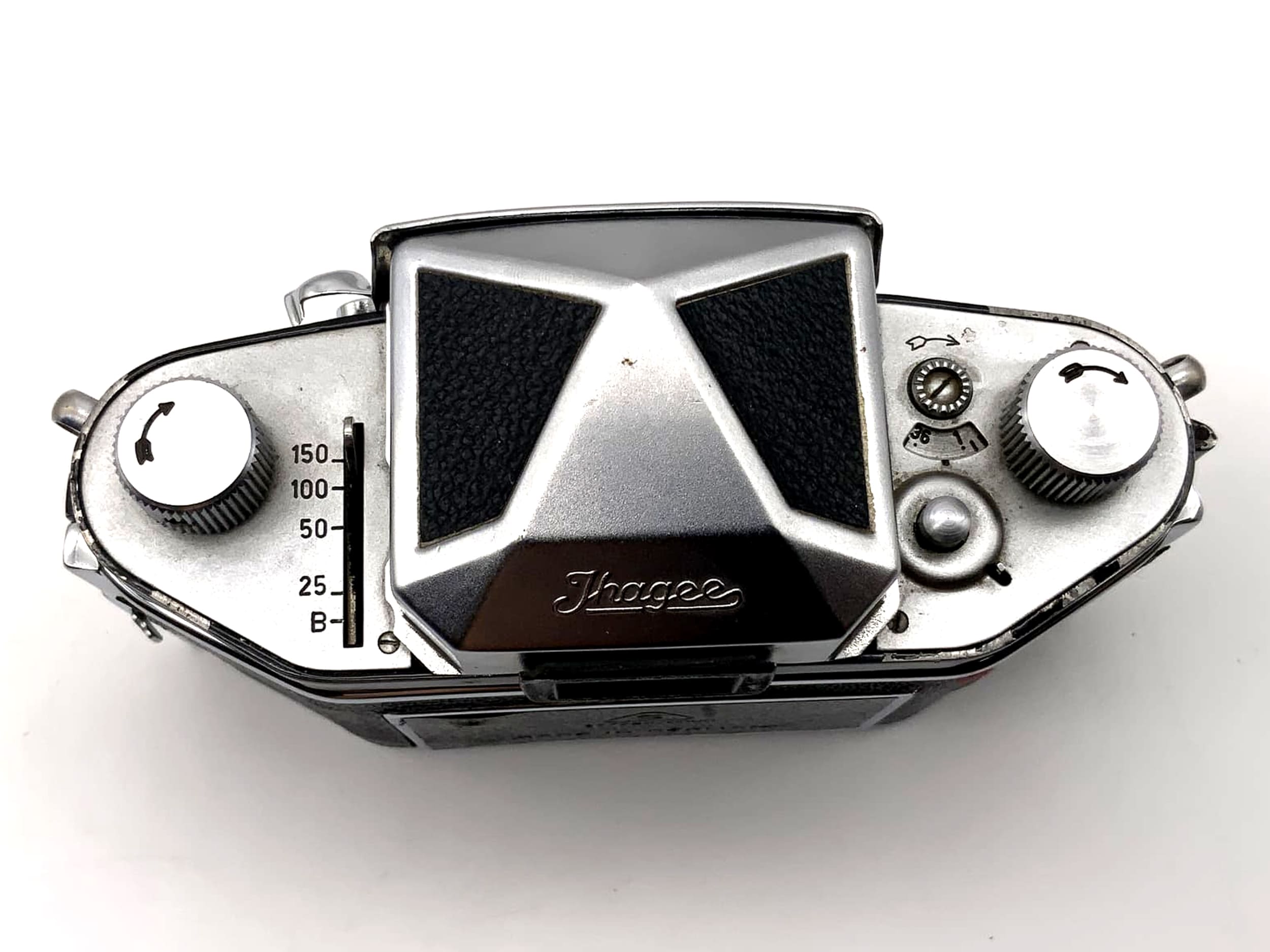 Rheinmetall System Exa SLR camera with viewfinder Sömmerda Ihagee 35mm